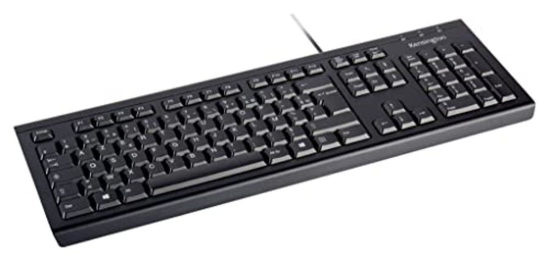 Kensington ValuKeyboard - wired keyboard for PC, Laptop, Desktop PC, Computer, noteboo