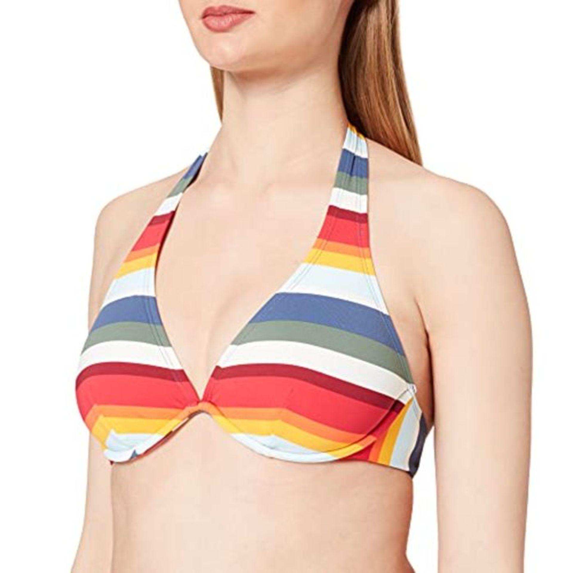 ESPRIT Women's Maracas Beach NYRflexiwire Bikini Top, 401, 80C