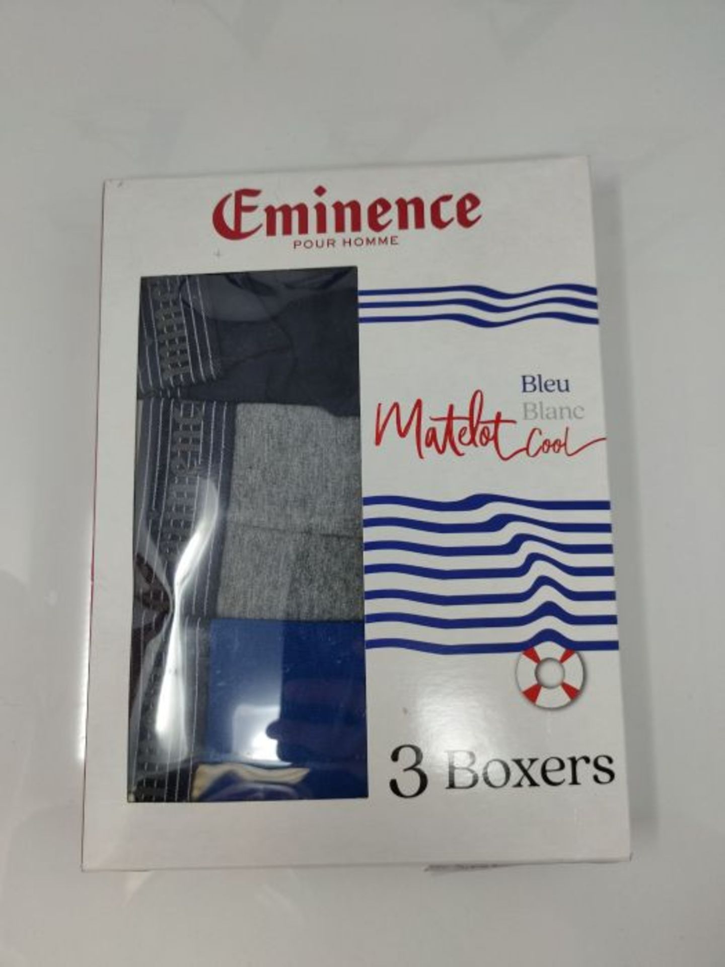 Eminence Men's Matelot Underwear, Blue/Gray Heather/Navy, XX-Large - Image 2 of 3