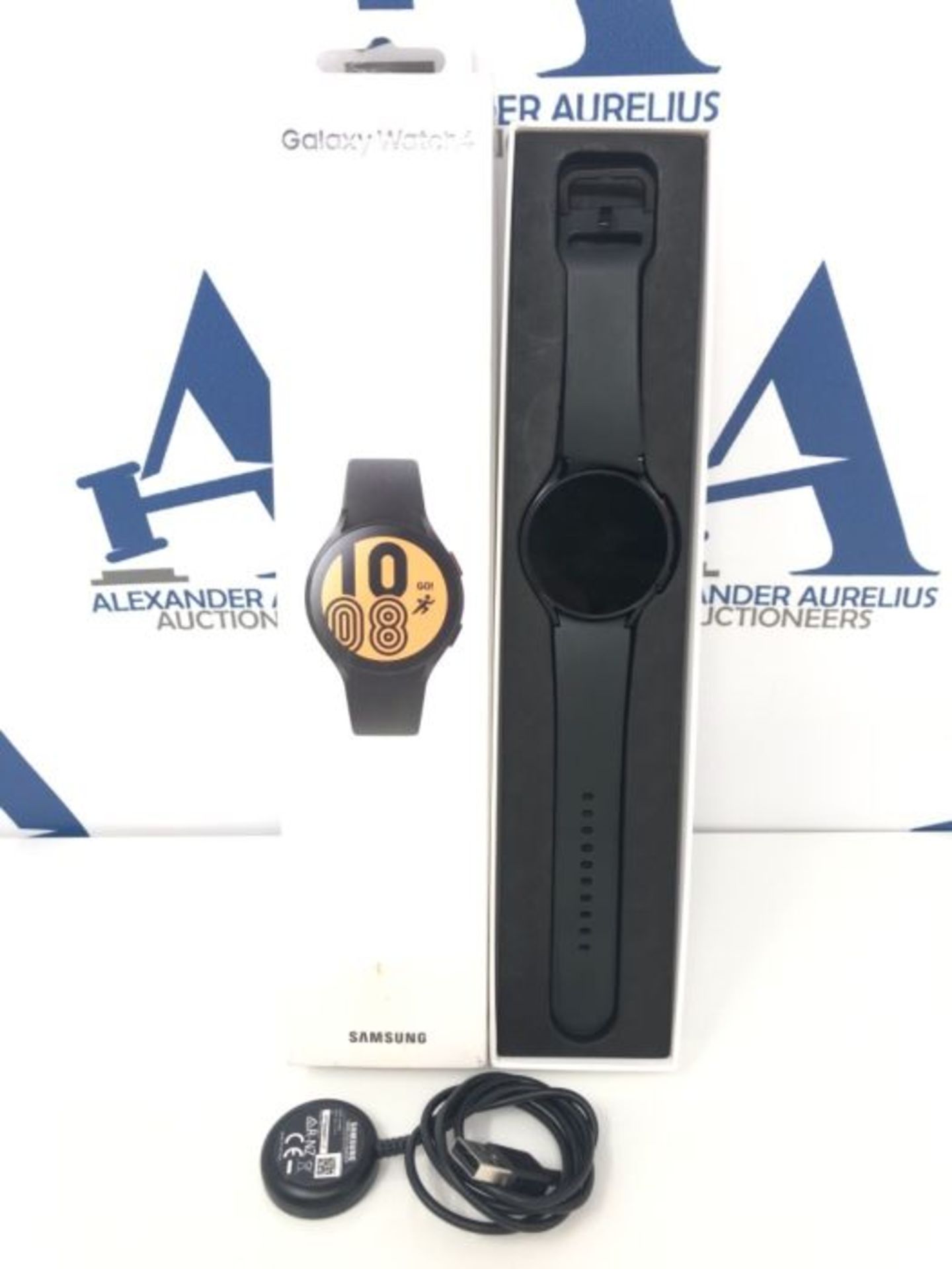 RRP £189.00 Samsung Galaxy Watch4 BT Bluetooth, 44 mm, Noir - Montre connectÃ©e Intelligente, Su - Image 2 of 3