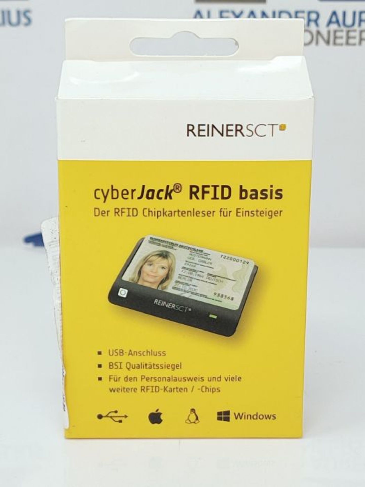 REINER SCT cyberJack RFID Chip-Kartenleser basis | FÃ¼r den neuen Personalausweis (n - Image 2 of 3