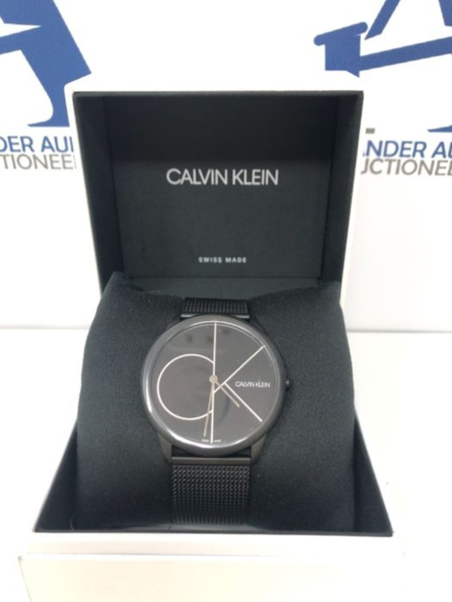 RRP £113.00 Calvin Klein Orologio Analogico Quarzo Uomo con Cinturino in Acciaio Inox K3M5T451 - Image 2 of 3