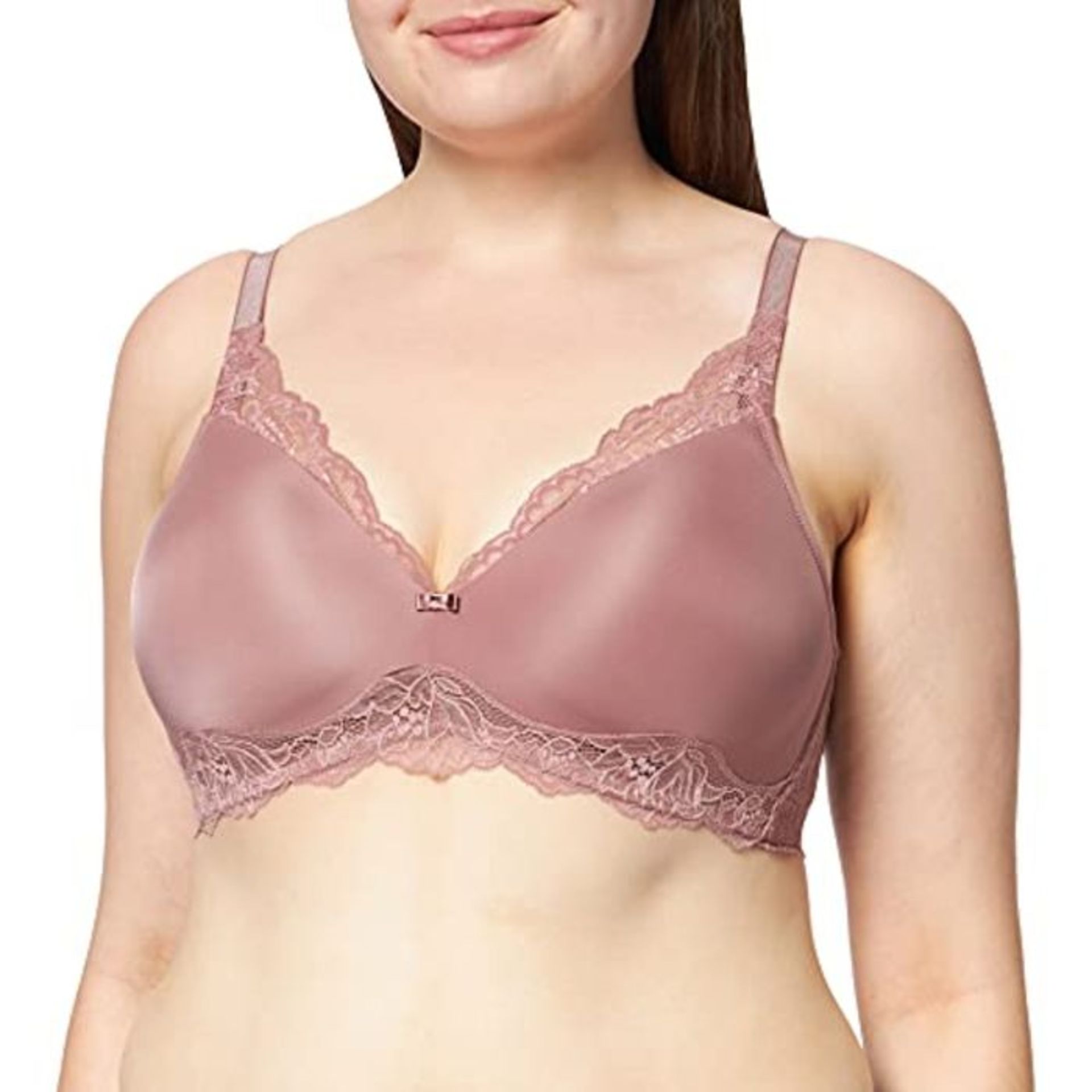 Triumph Women's Amourette Charm P Padded Bra, Rose Brown, 42B