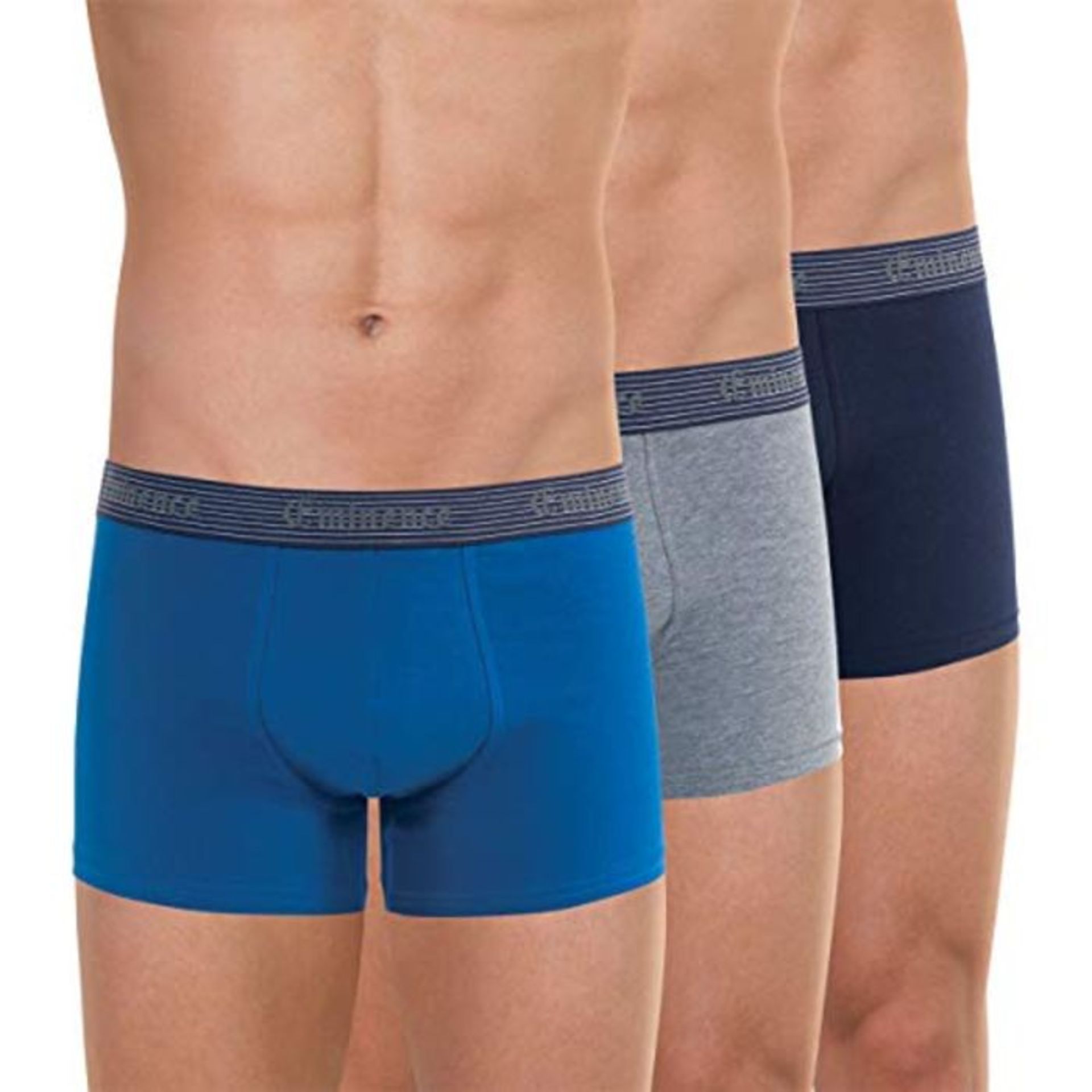 Eminence Men's Matelot Underwear, Blue/Gray Heather/Navy, XX-Large