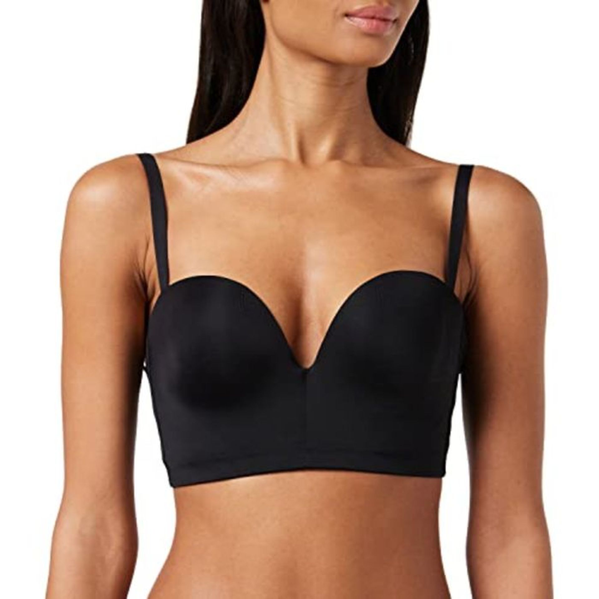 Wonderbra Women's Backless Bra, Black, 32A