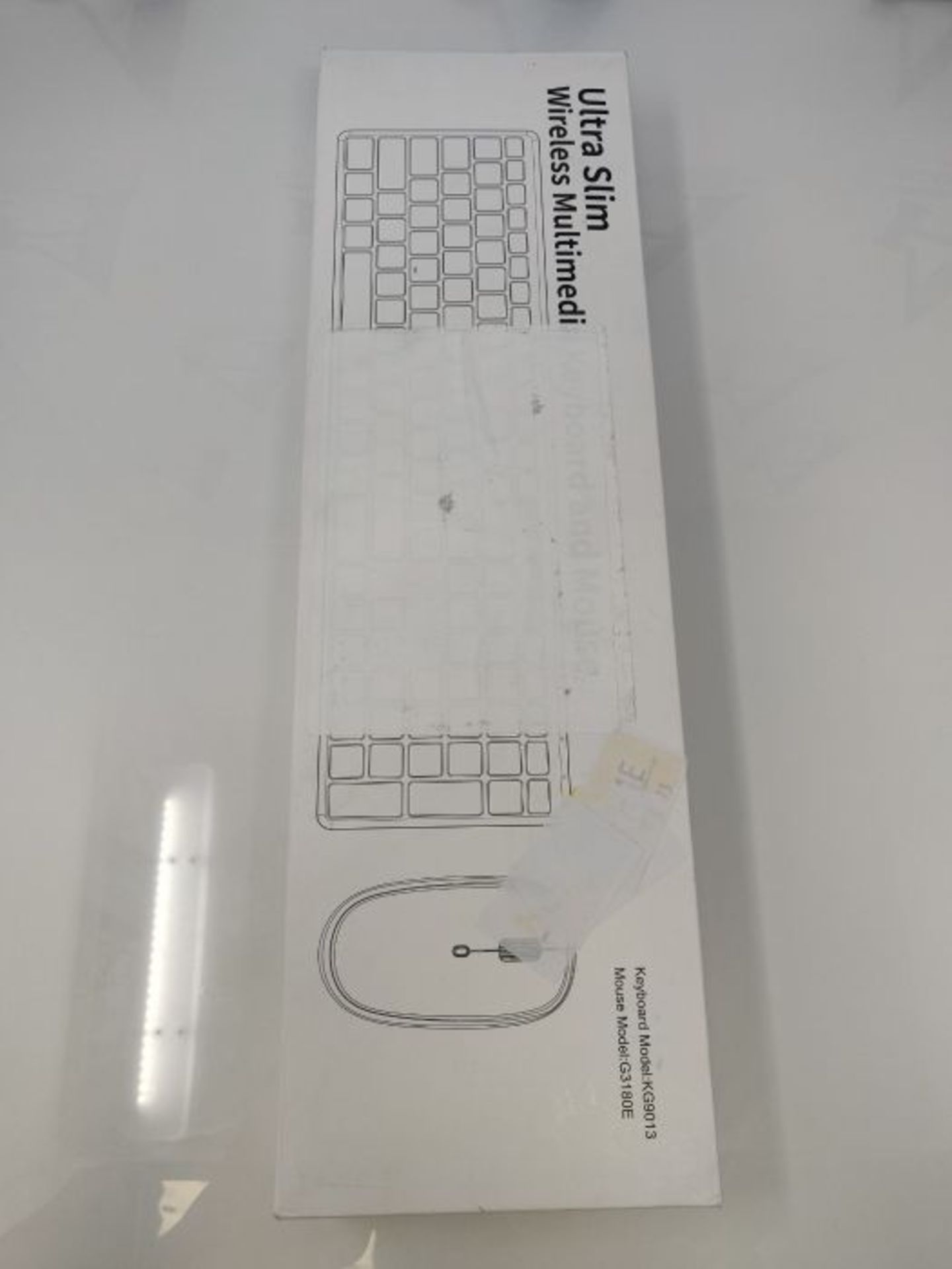 Tastatur Kabellos mit Maus, TedGem Tastatur Maus Set, USB Tastatur und Maus, 2,4 G USB - Image 2 of 3