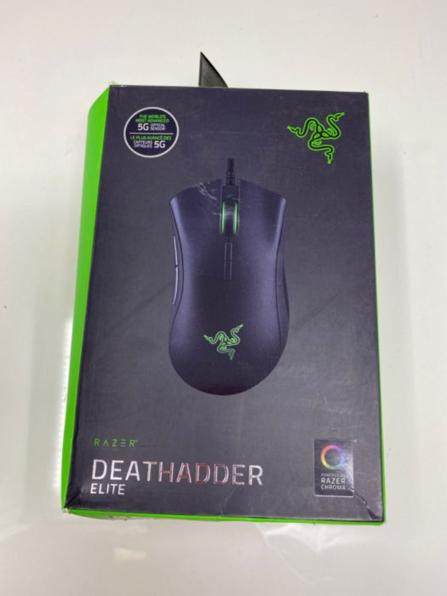 RRP £54.00 RAZER DEATHADDER ELITE: True 16,000 5G Optical Sensor - Razer Mechanical Mouse Switche - Image 2 of 3