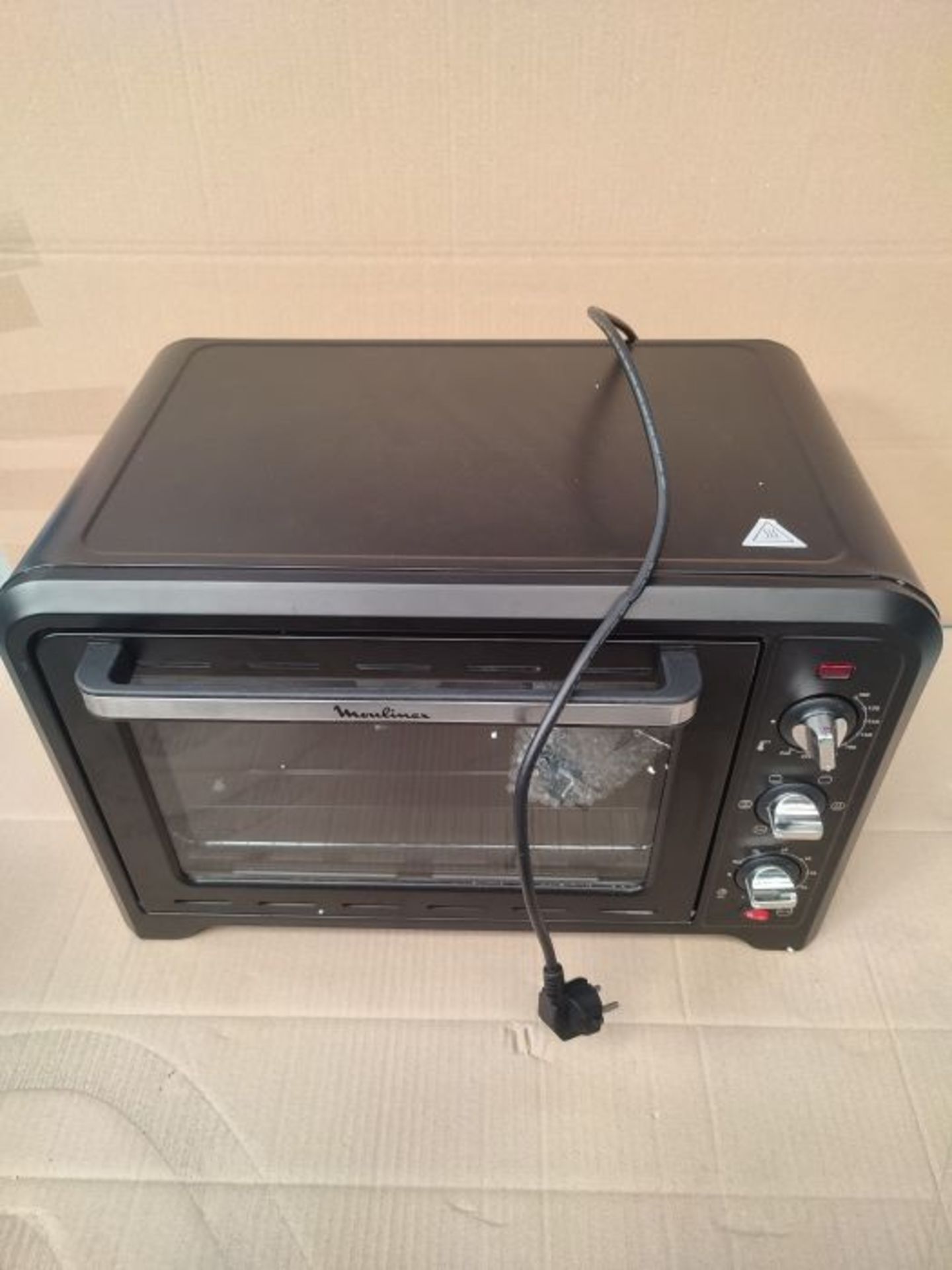 RRP £118.00 Moulinex Optimo OX4448 19 Litre 1380 Watt Electric Oven 2000 W 39 L Black - Image 2 of 2