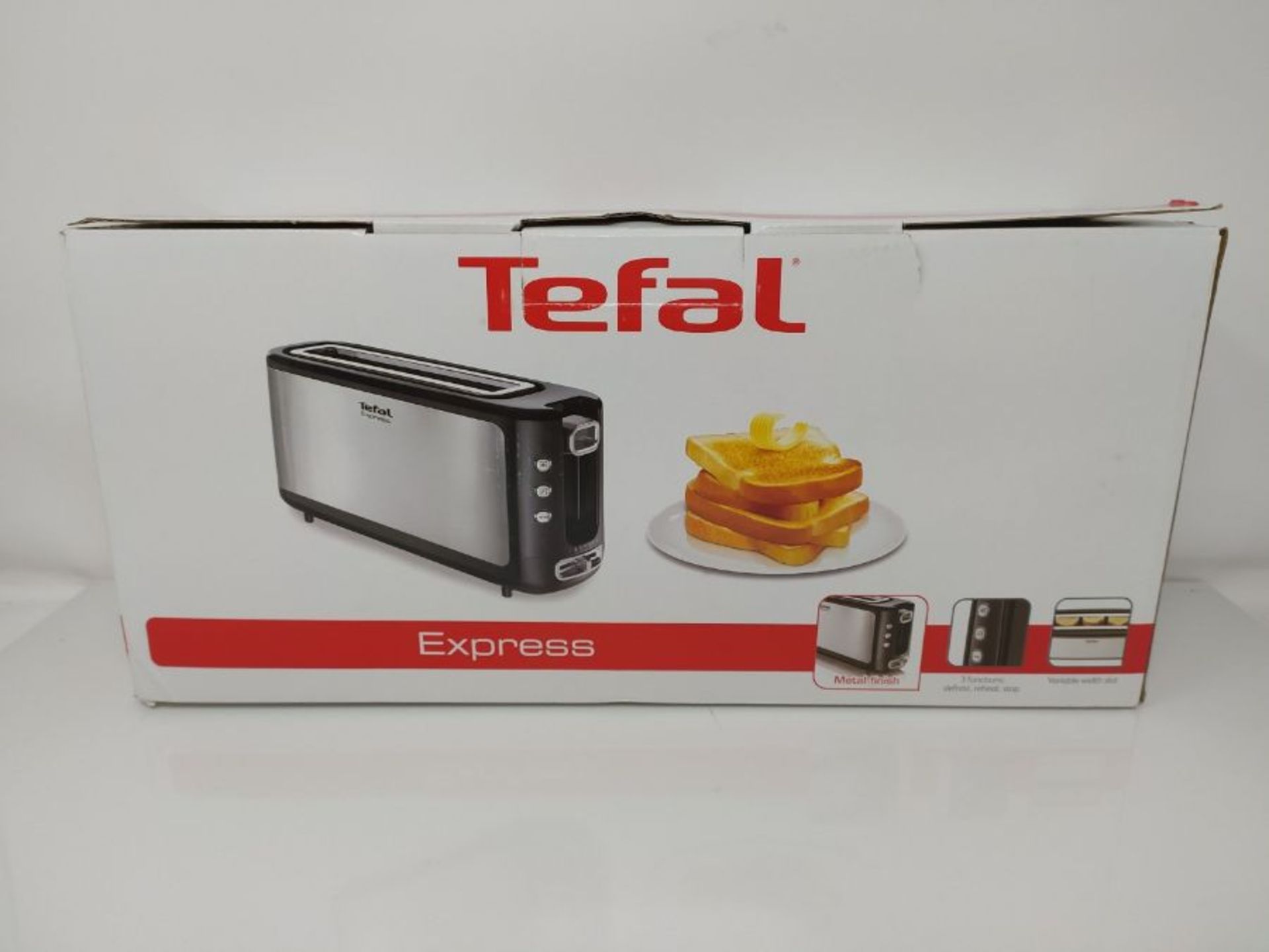 TEFAL GRILLE PAIN EXPRESS INOX/NOIR - TEFAL - Image 2 of 3