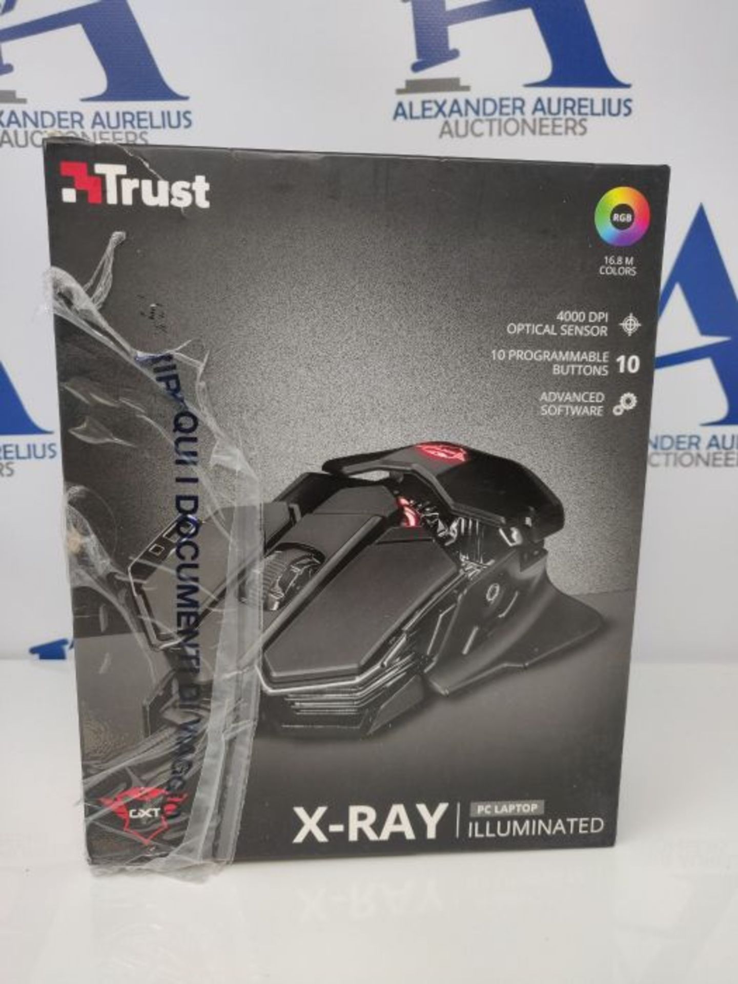 [INCOMPLETE] Trust Gaming Mouse Gaming GXT 138 X-Ray, Sensore Ottico 4000 DPI, 10 Puls - Image 2 of 3