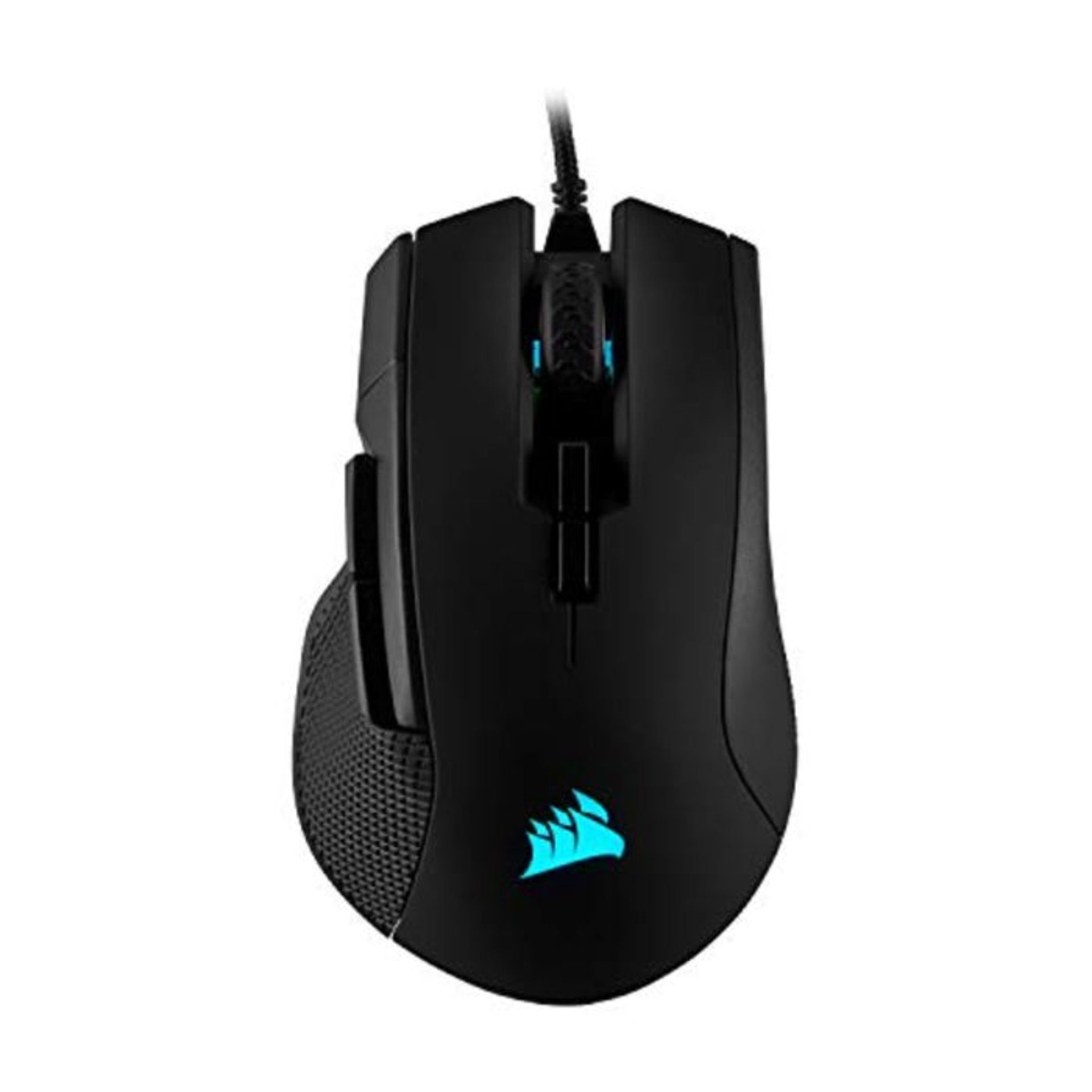 RRP £56.00 Corsair Ironclaw Rgb Fps/Moba Mouse Gaming Ottico, Cablato, Sensore 18000 Dpi, Retroil