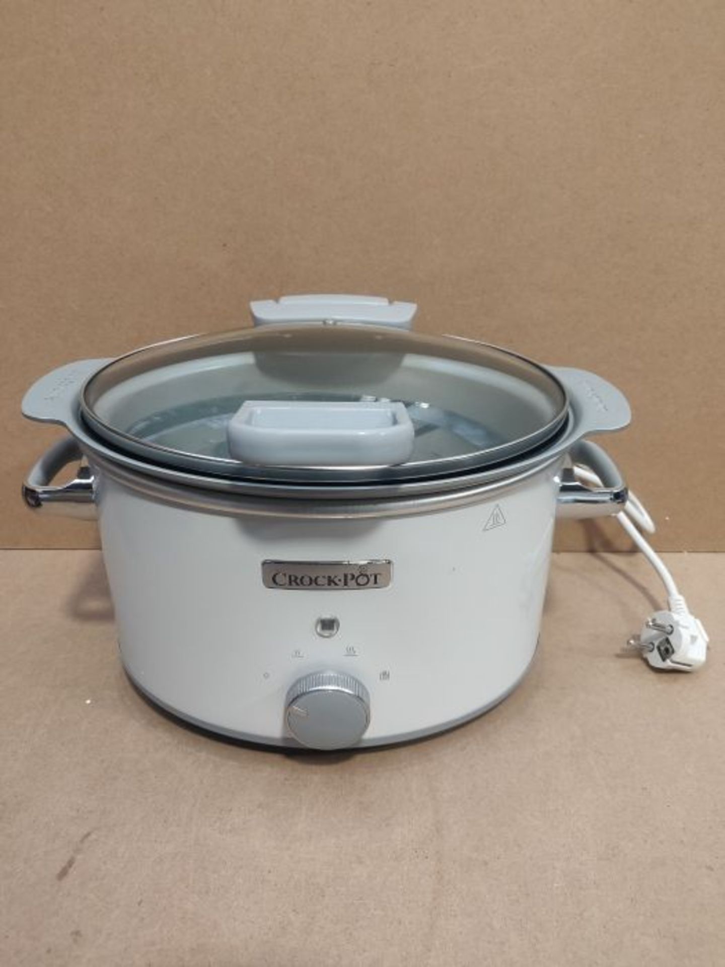 RRP £64.00 Crock-Pot CR038 Duraceramic Sauté Wit 4,5 L - Image 3 of 3