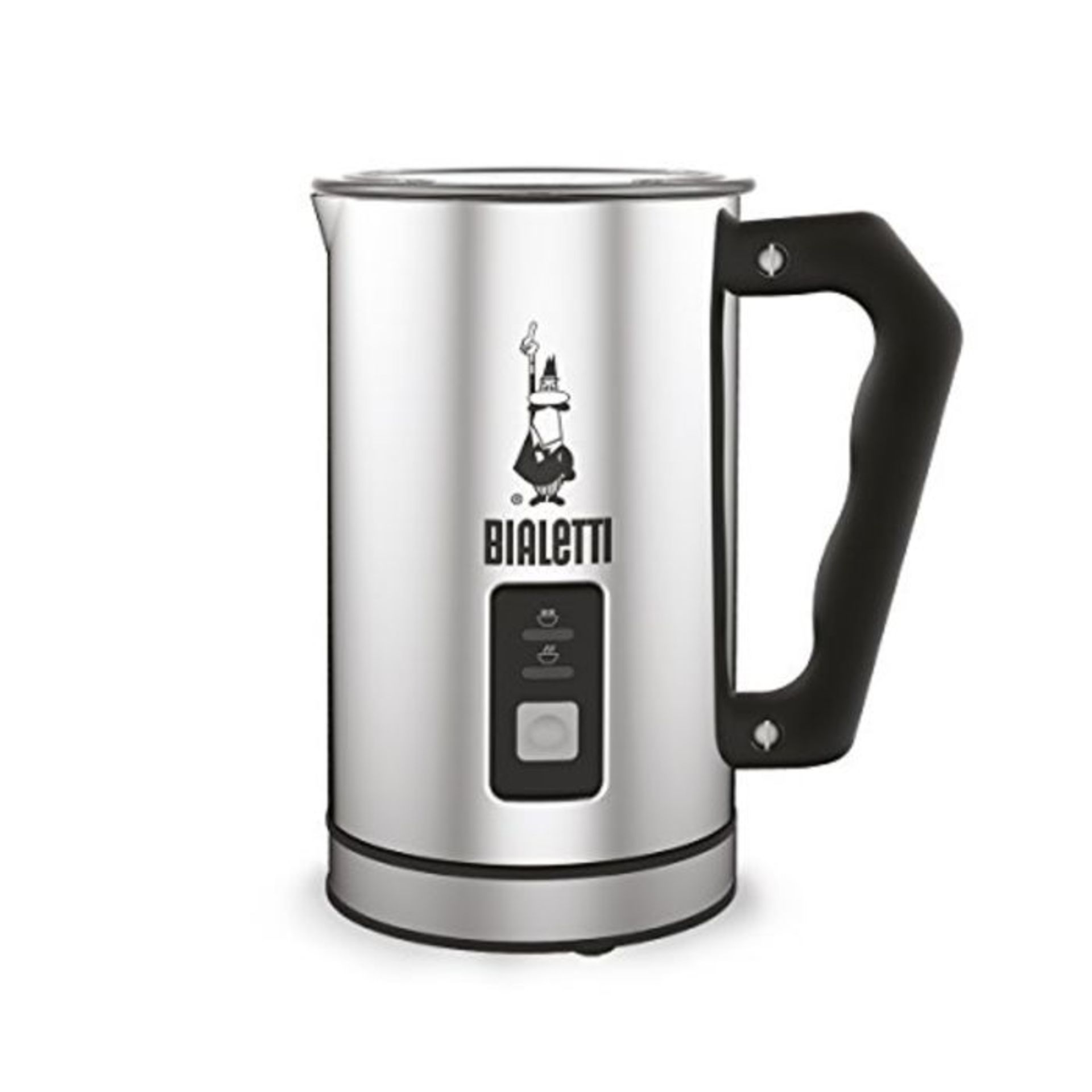 RRP £59.00 Bialetti CD Milk Frother MK01 MK01-electric, 500 W, 1 Cups, Silver