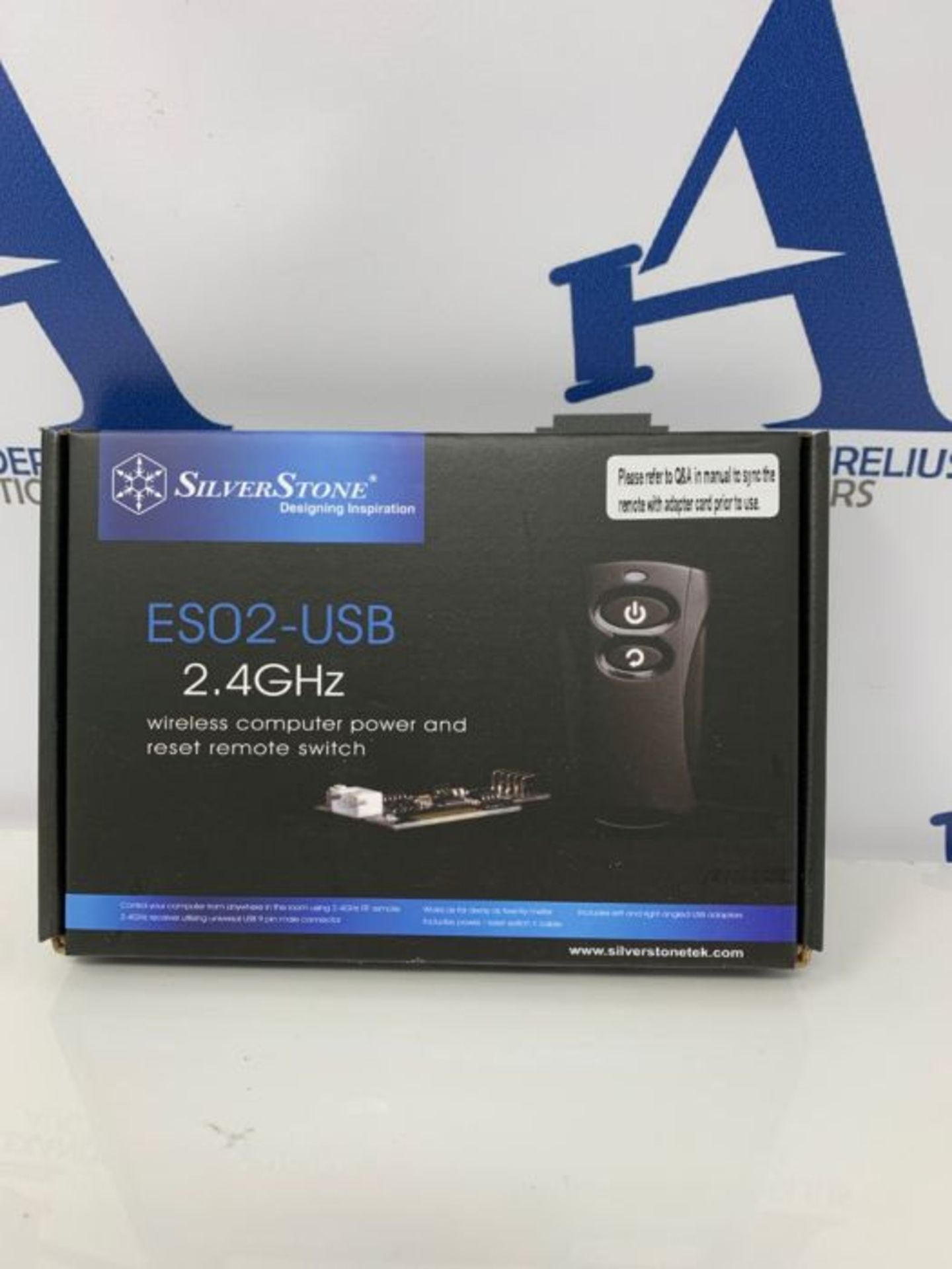 SilverStone SST-ES02-USB - 2.4G Funk-Fernbedienung für PC Power / Reset, USB 2.0 9-Pi - Image 2 of 3