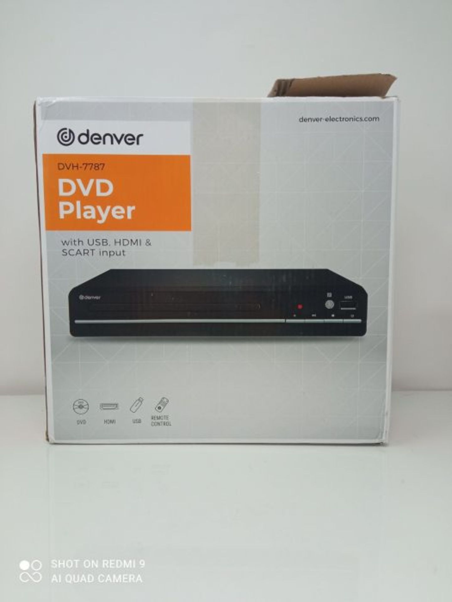 Denver DVH-7787 DVD-Player, Schwarz - Image 2 of 3