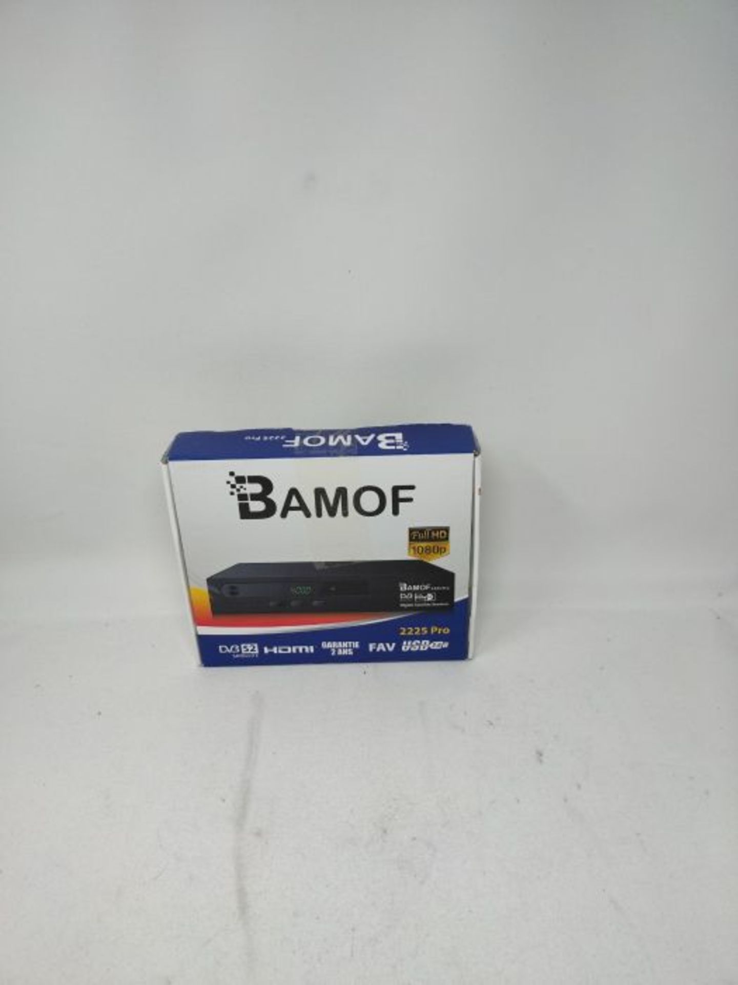 Bamof 2225 PRO Sat Receiver Digitaler Satelliten Receiver- (HDTV, DVB-S /DVB-S2, HDMI, - Image 2 of 3