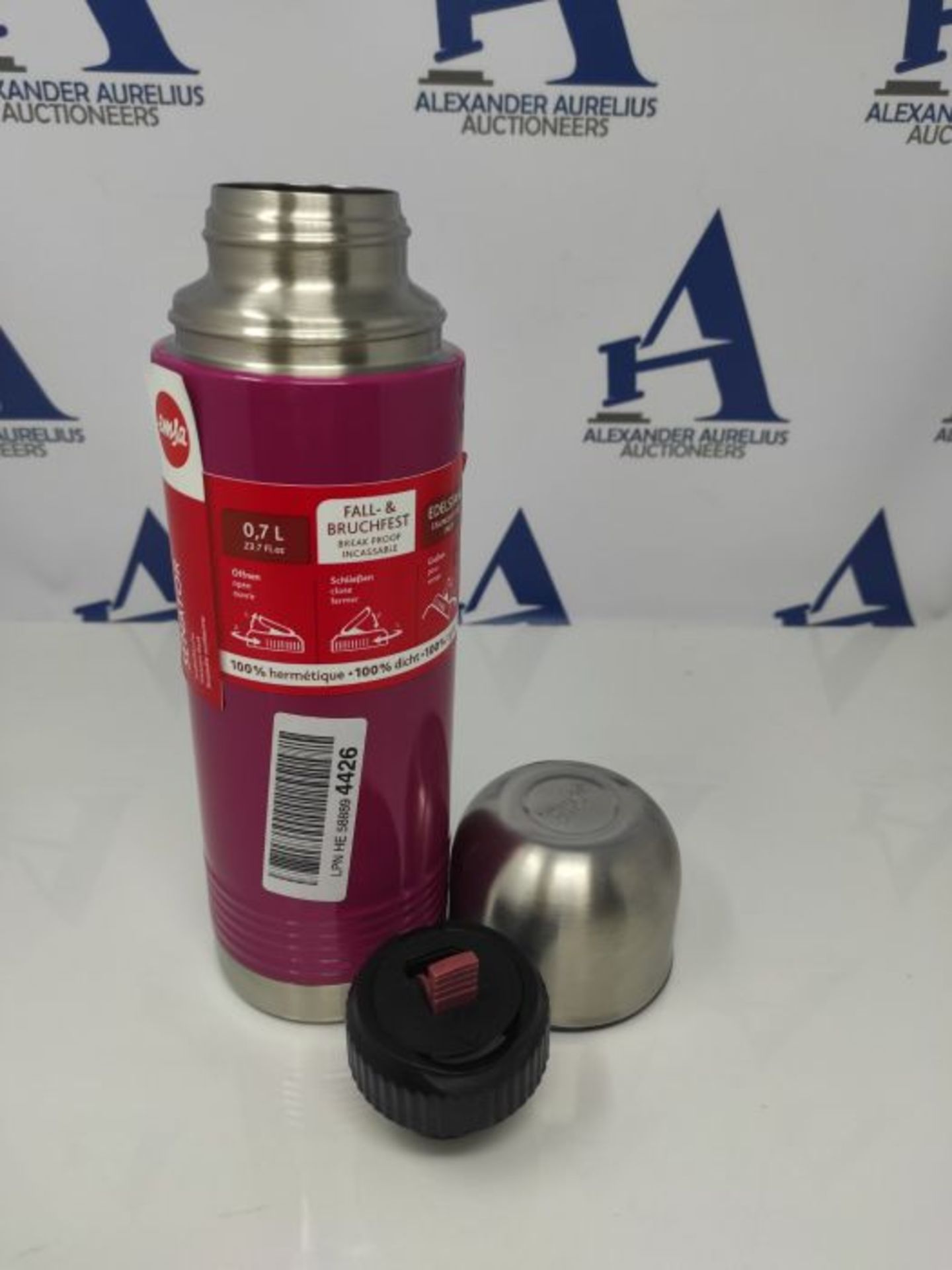 Emsa 515209 Senator Isolierflasche, Thermosflasche, mobiler Kaffeebecher, 700ml, Therm - Image 3 of 3