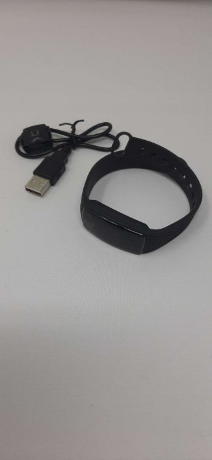 Fitness Tracker, AsiaLONG Heart Rate Monitor Smart Bracelet Activity Tracker Pedometer - Image 2 of 2