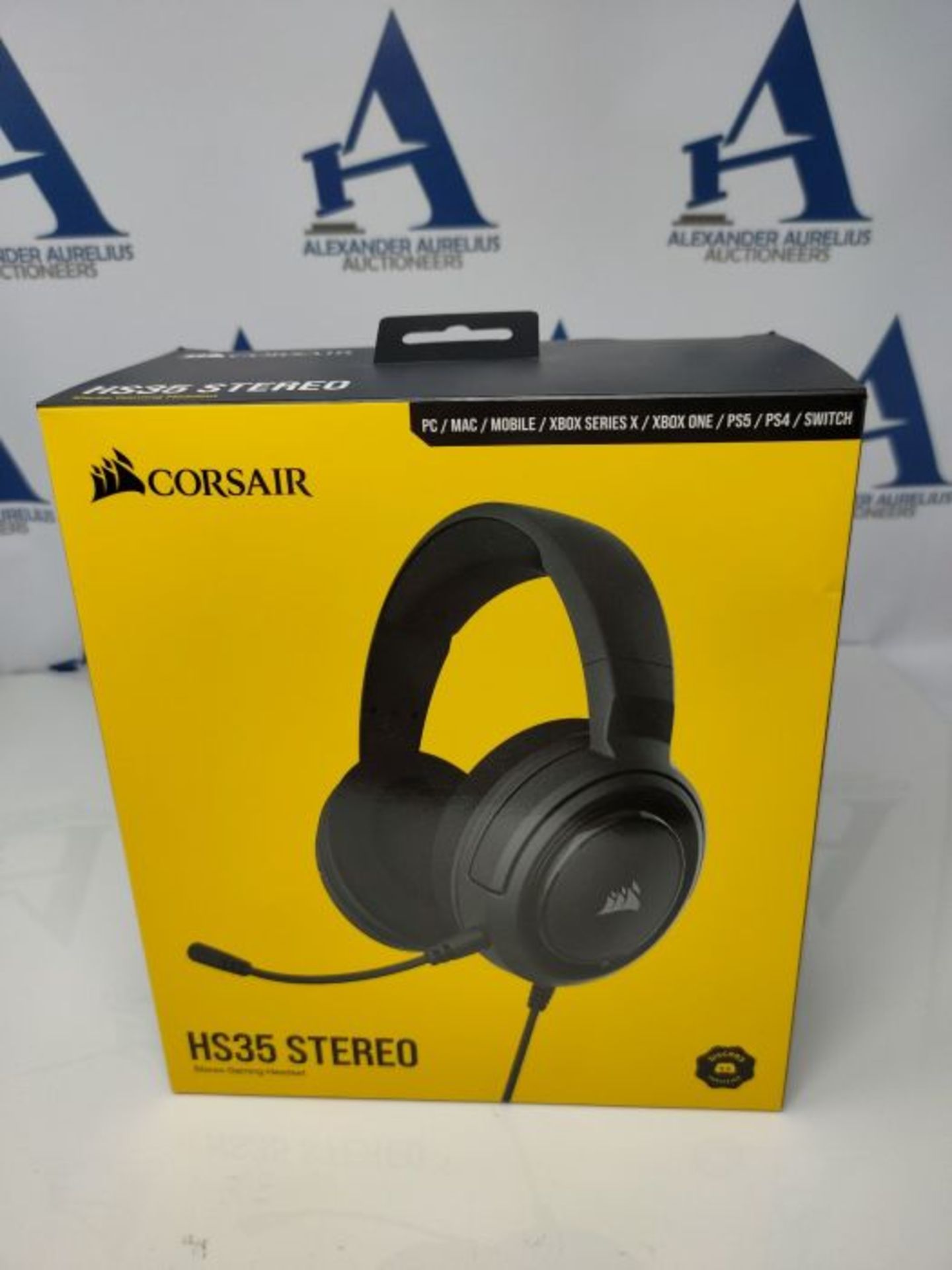 Corsair HS35 Stereo Gaming Headset (50mm Neodym Lautsprecher, Abnehmbares Unidirektion - Image 2 of 3