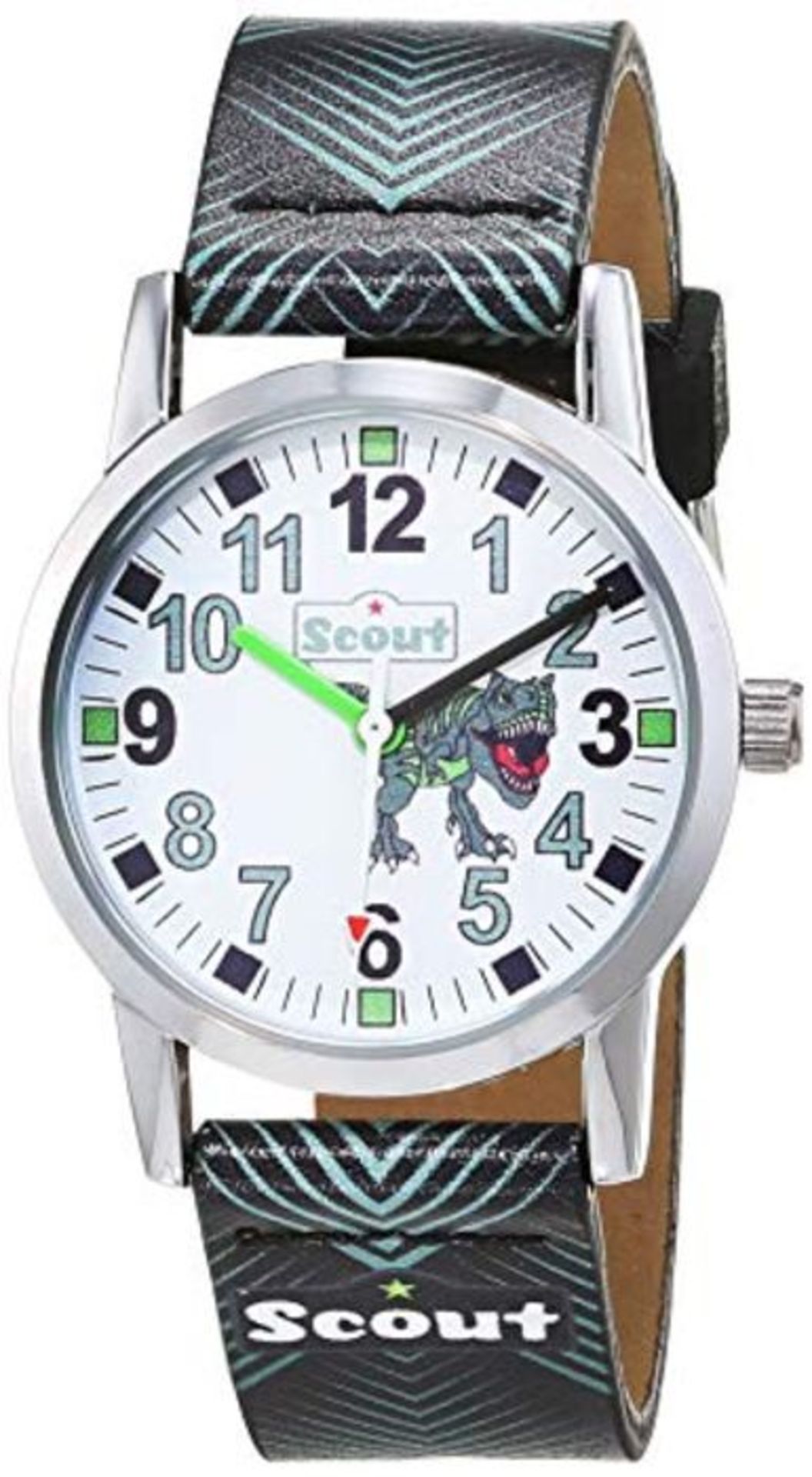 Scout Boy's Analogue Quartz Watch with Fabric Band Strap 1