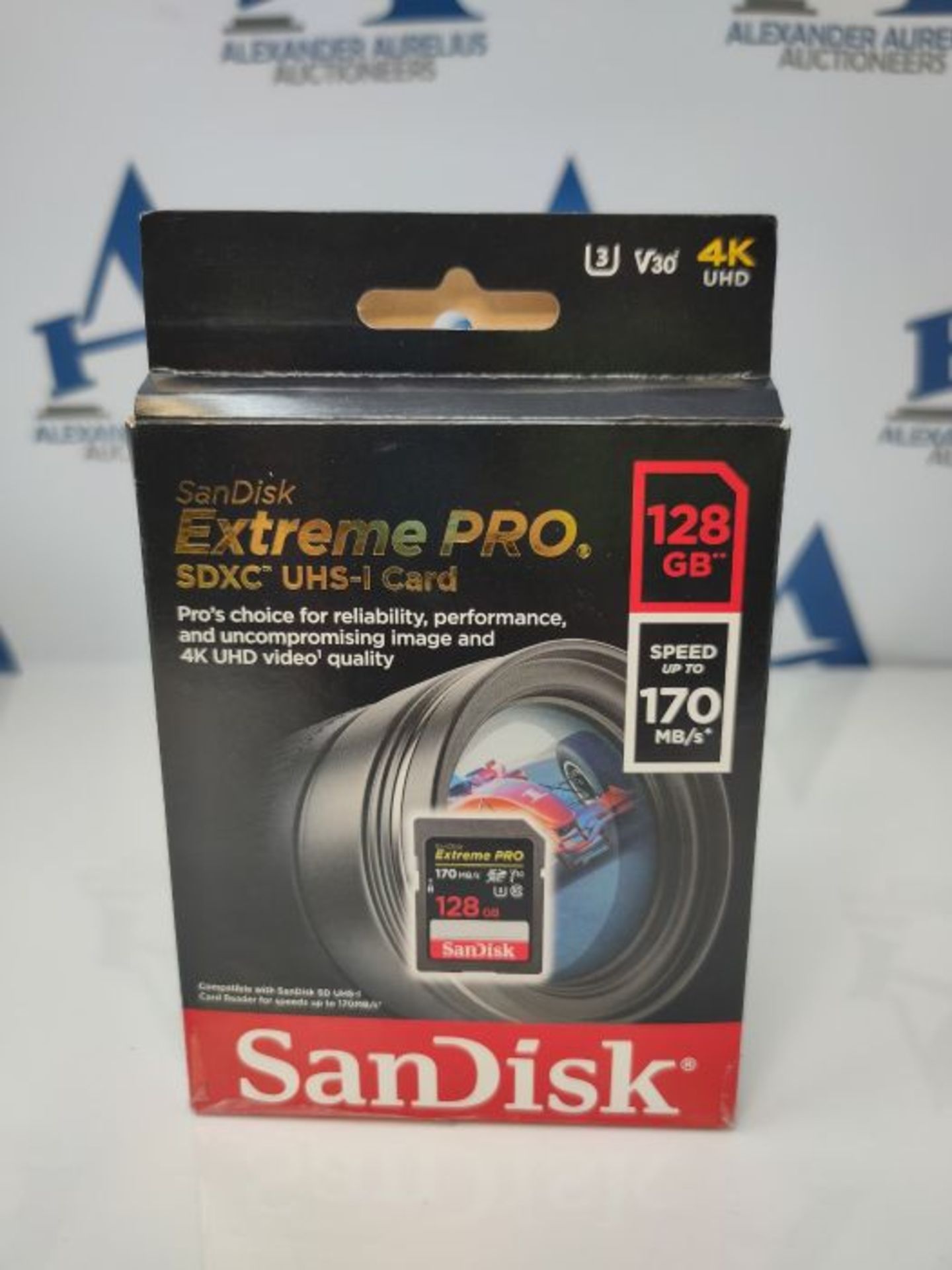 SanDisk Extreme PRO, Scheda di memoria da 128 GB SDXC fino a 170 MB / s, UHS-1, Classe - Image 2 of 3