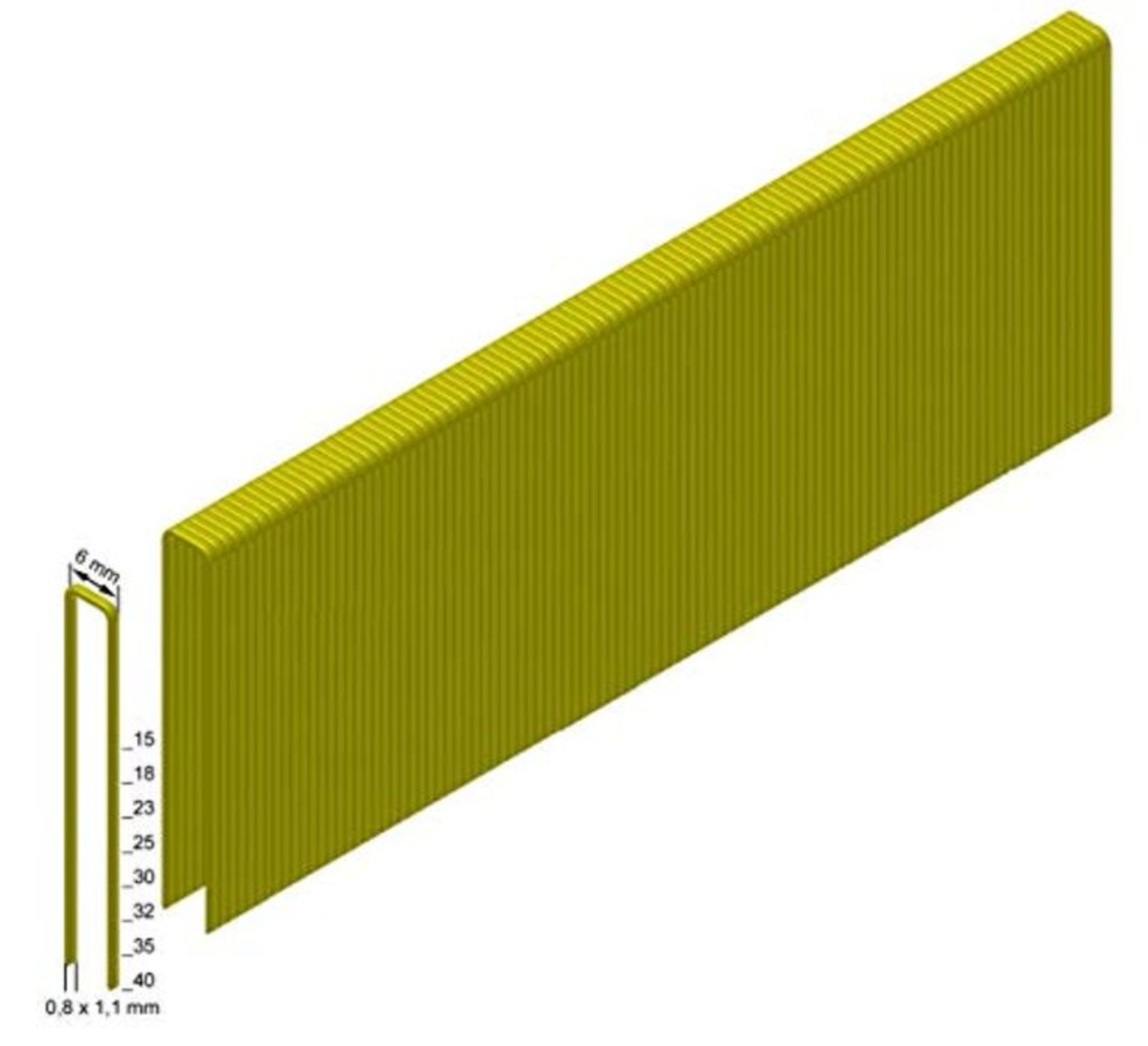 PREBENA ES30CNKHA Staples Galvanised Hardened, Resined