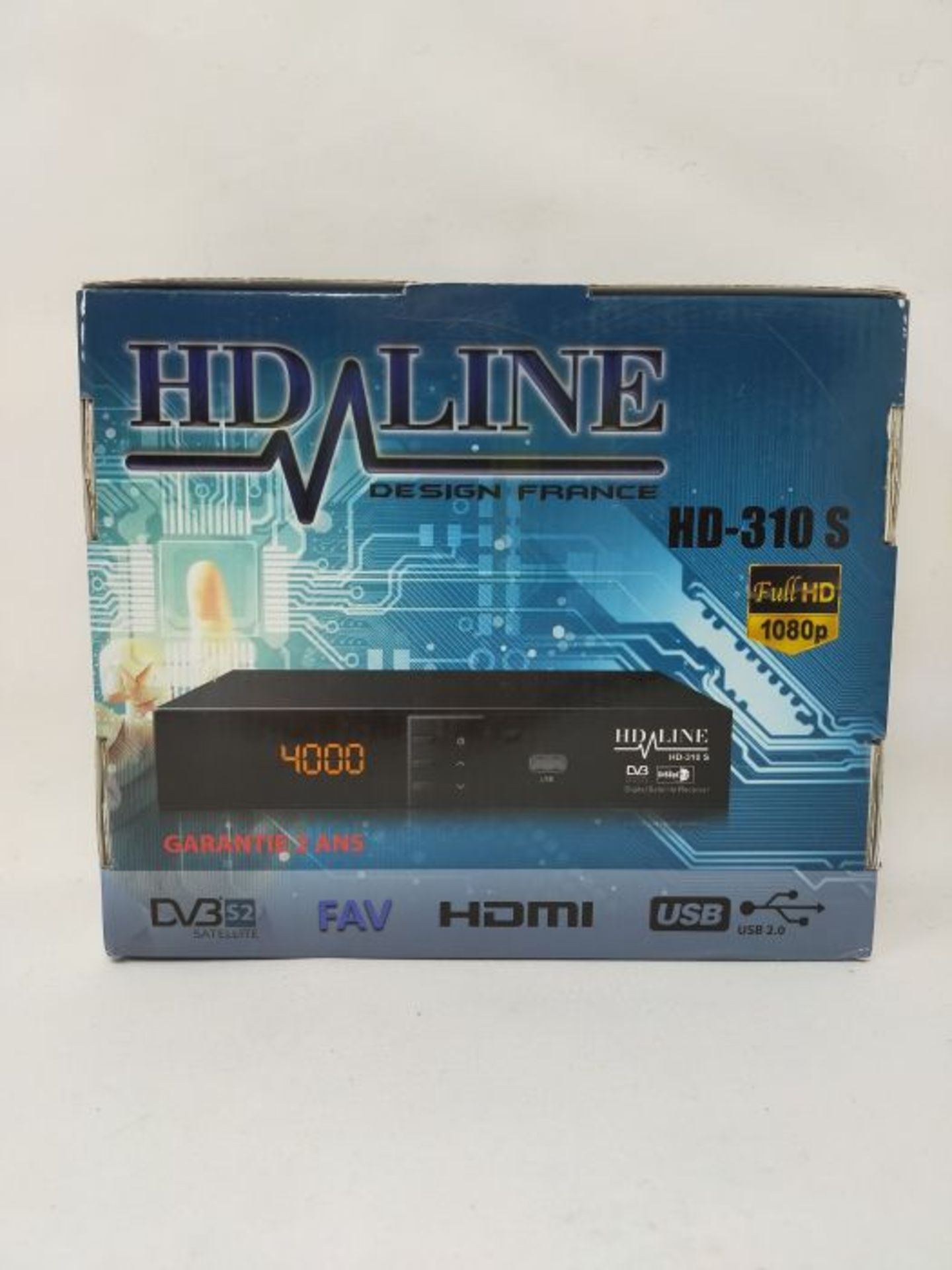 HD-LINE HDMI Receiver Satellit HD Digitaler Satelliten Receiver HDMI DVB S2 Receiver f - Image 2 of 3