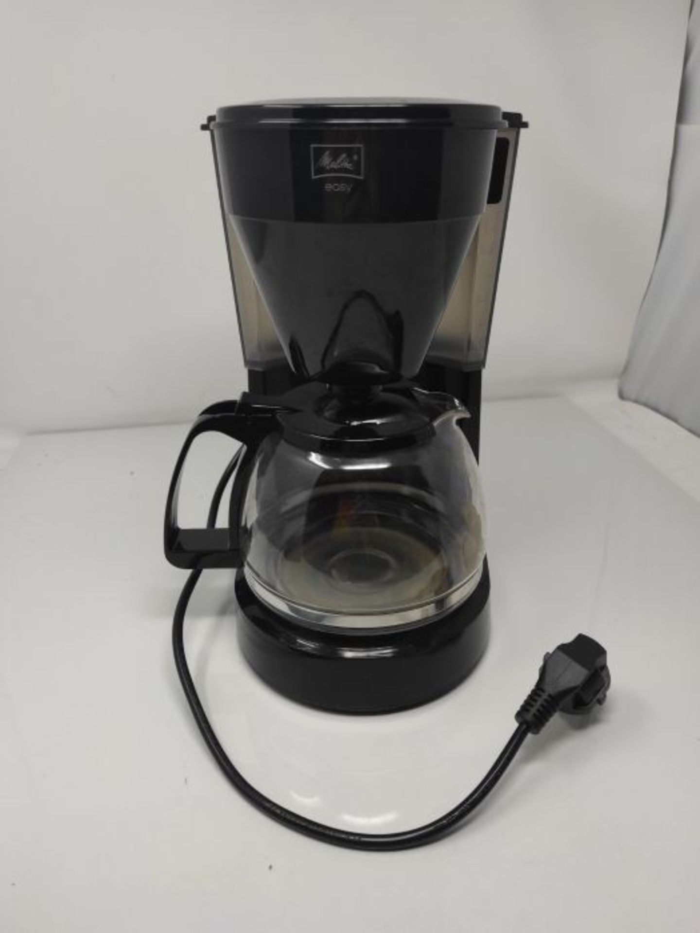 Melitta Filter Coffee Machine with Glass Jug, Easy II Model, 1023-02, Black, 6762887 - Image 3 of 3