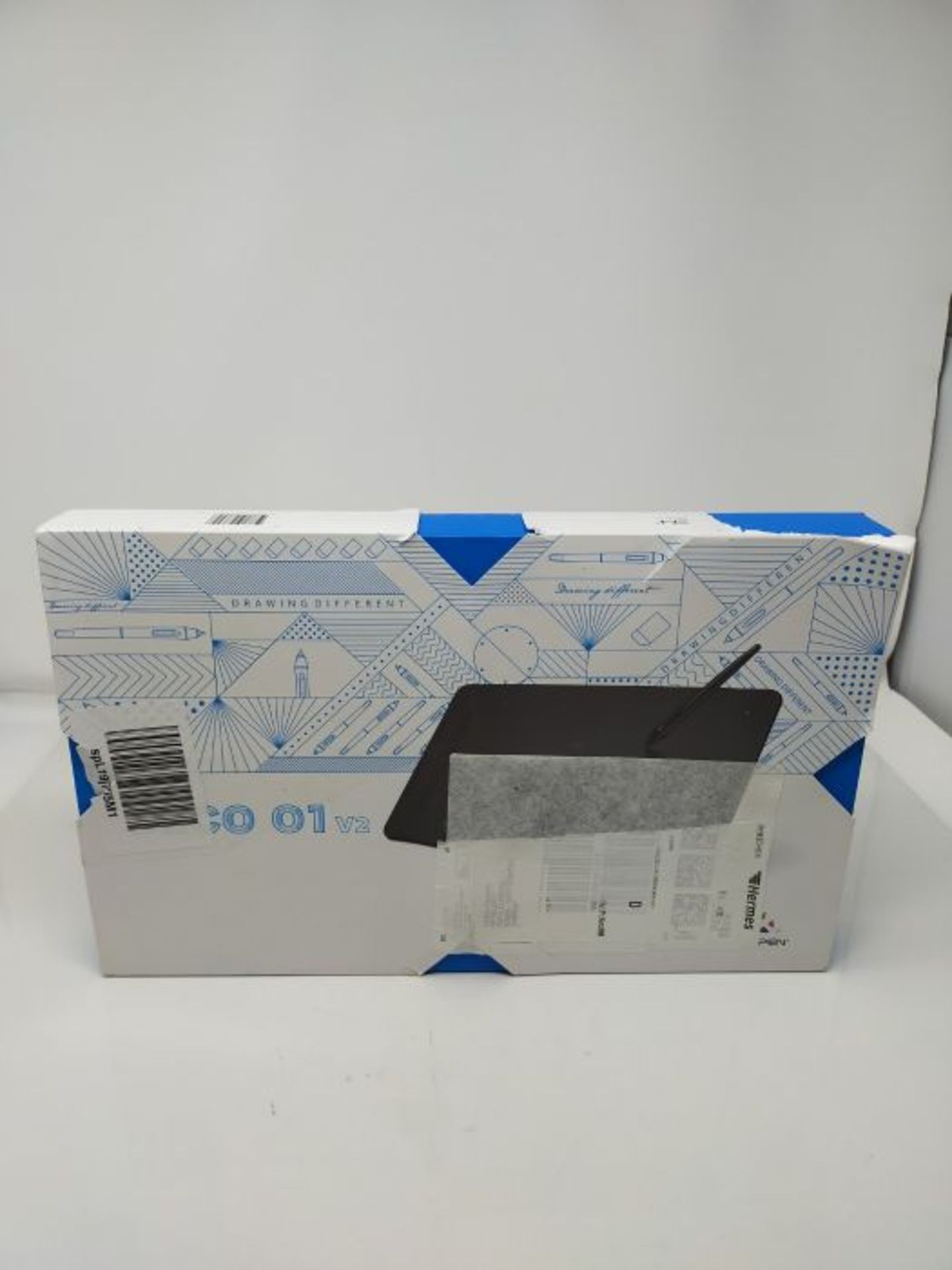 RRP £60.00 XP-PEN Deco 01 V2 Grafiktablett 10x6,25 Zoll Zeichentablett mit Neigungserkennung zum - Image 2 of 3
