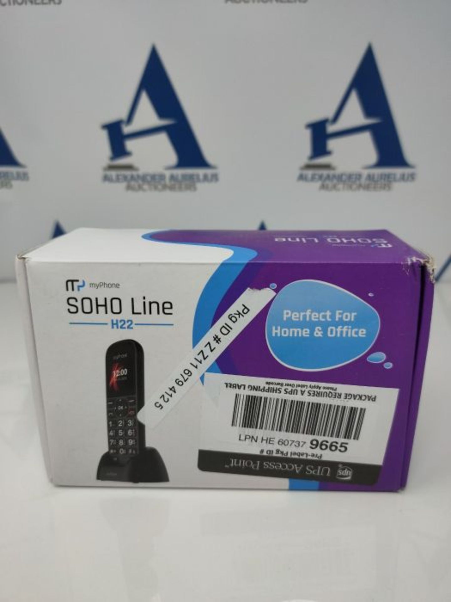 myPhone SOHO Line H22 GSM Desk Phone for Office and Home with Colour Display, Hands-Fr - Image 2 of 3