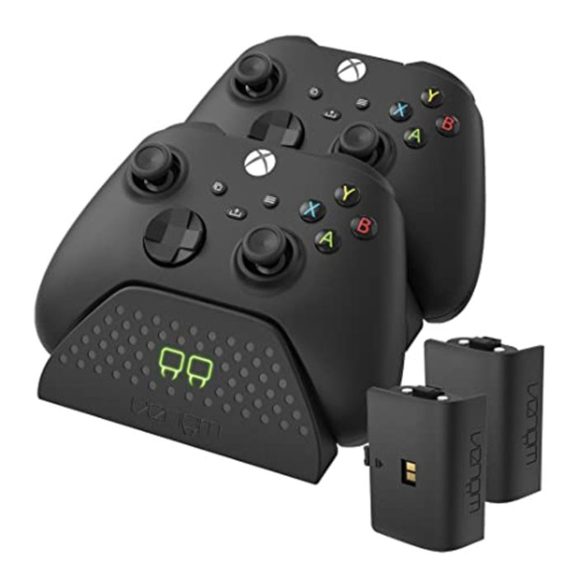 Venom Twin Charging Dock with 2 x Rechargeable Battery Packs - Black (Xbox Series X &