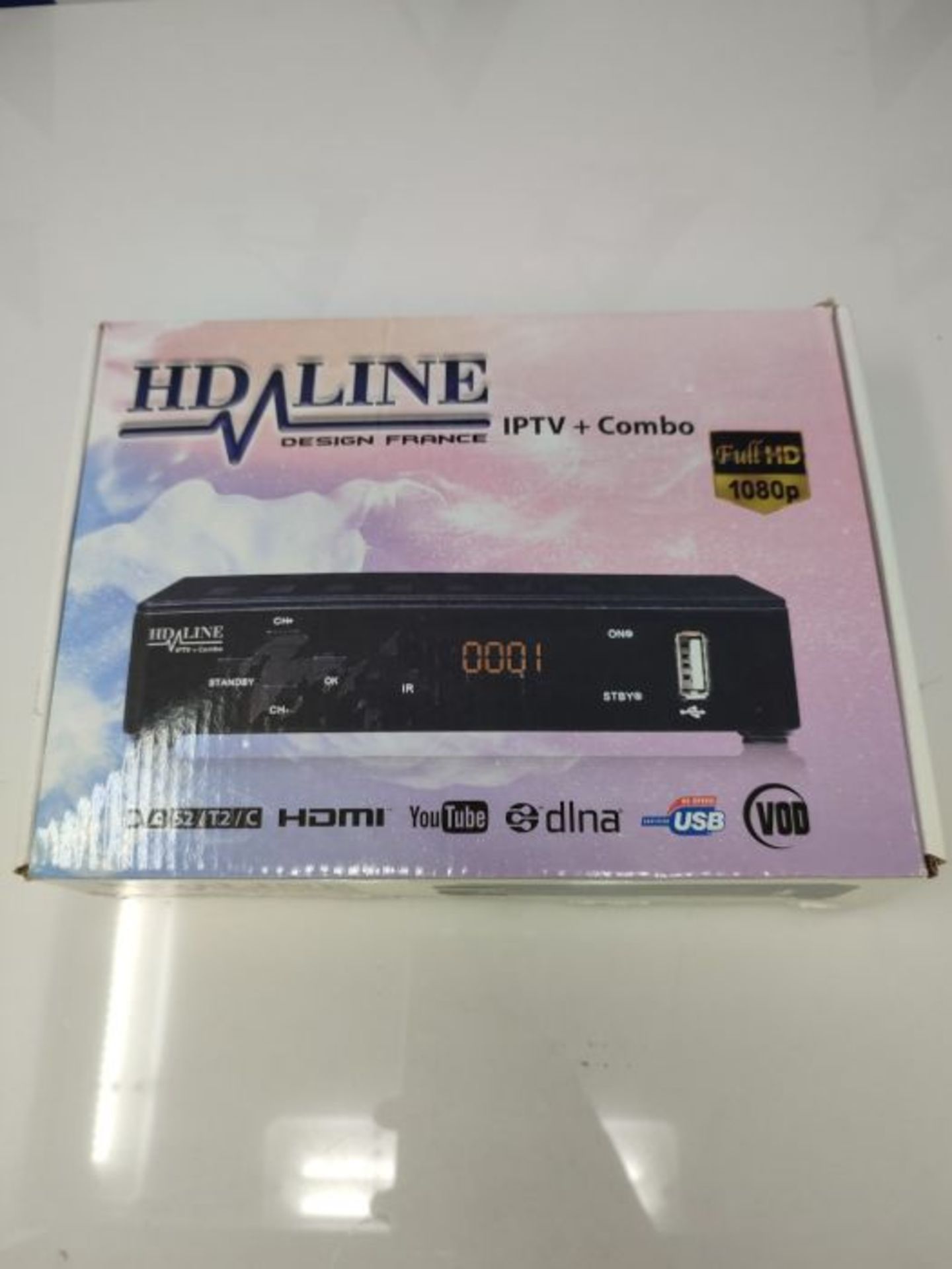 hd-line Tivusat s2 satellite satellite receiver - digital IPTV box and card (HDTV, WiF - Image 2 of 3