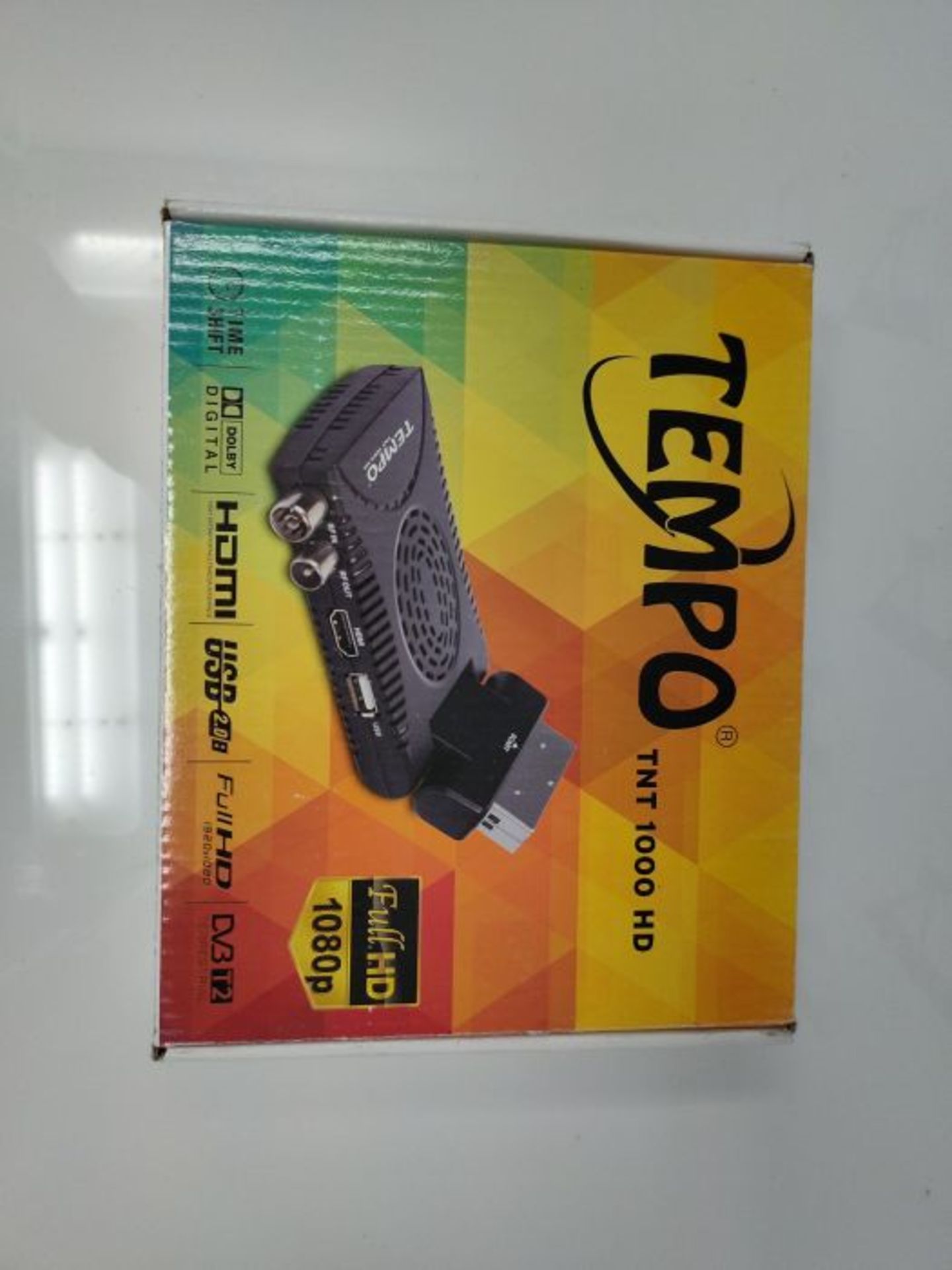 Leyf Tempo 1000 HD- DÃ©codeur TNT - Decodeur TNT Terrestre - DVB-T2 - Mini scart per