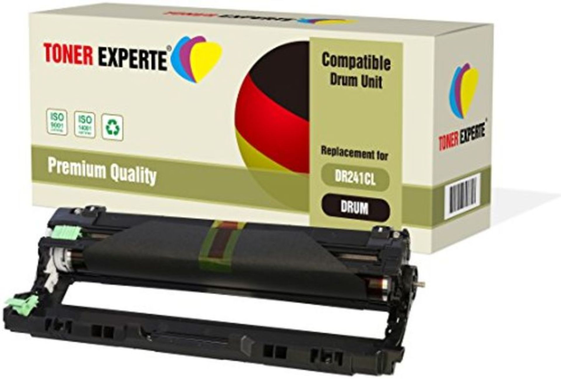 TONER EXPERTE® Compatible DR241 DR-241CL (15,000 Pages) Black Drum Unit for Brother D