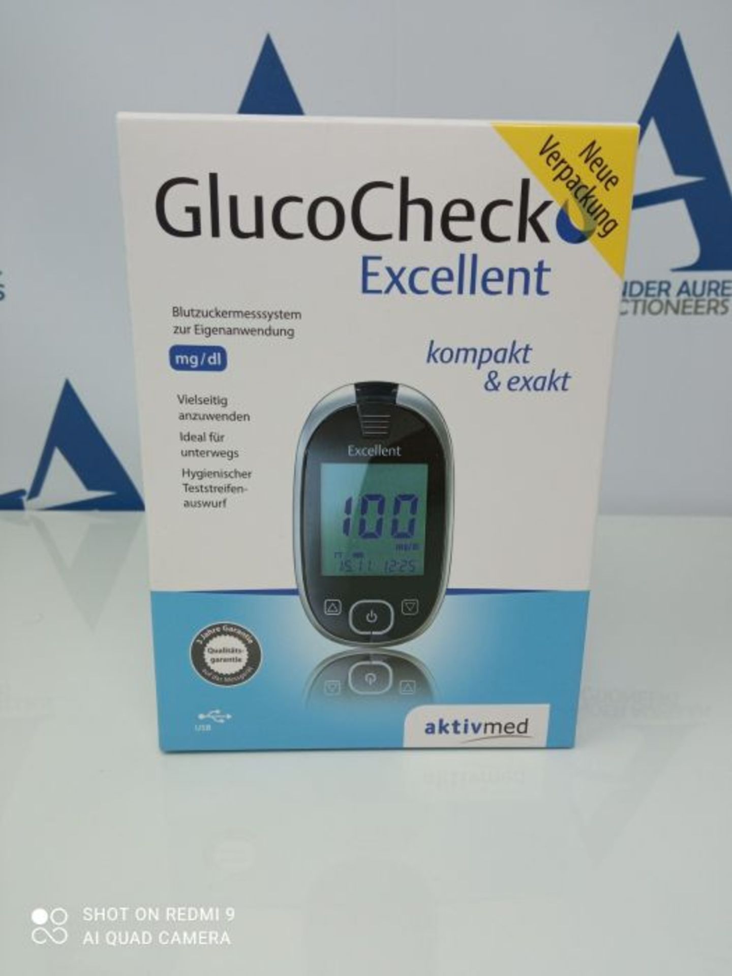 GlucoCheck Excellent BlutzuckermessgerÃ¤t (mg/dl)