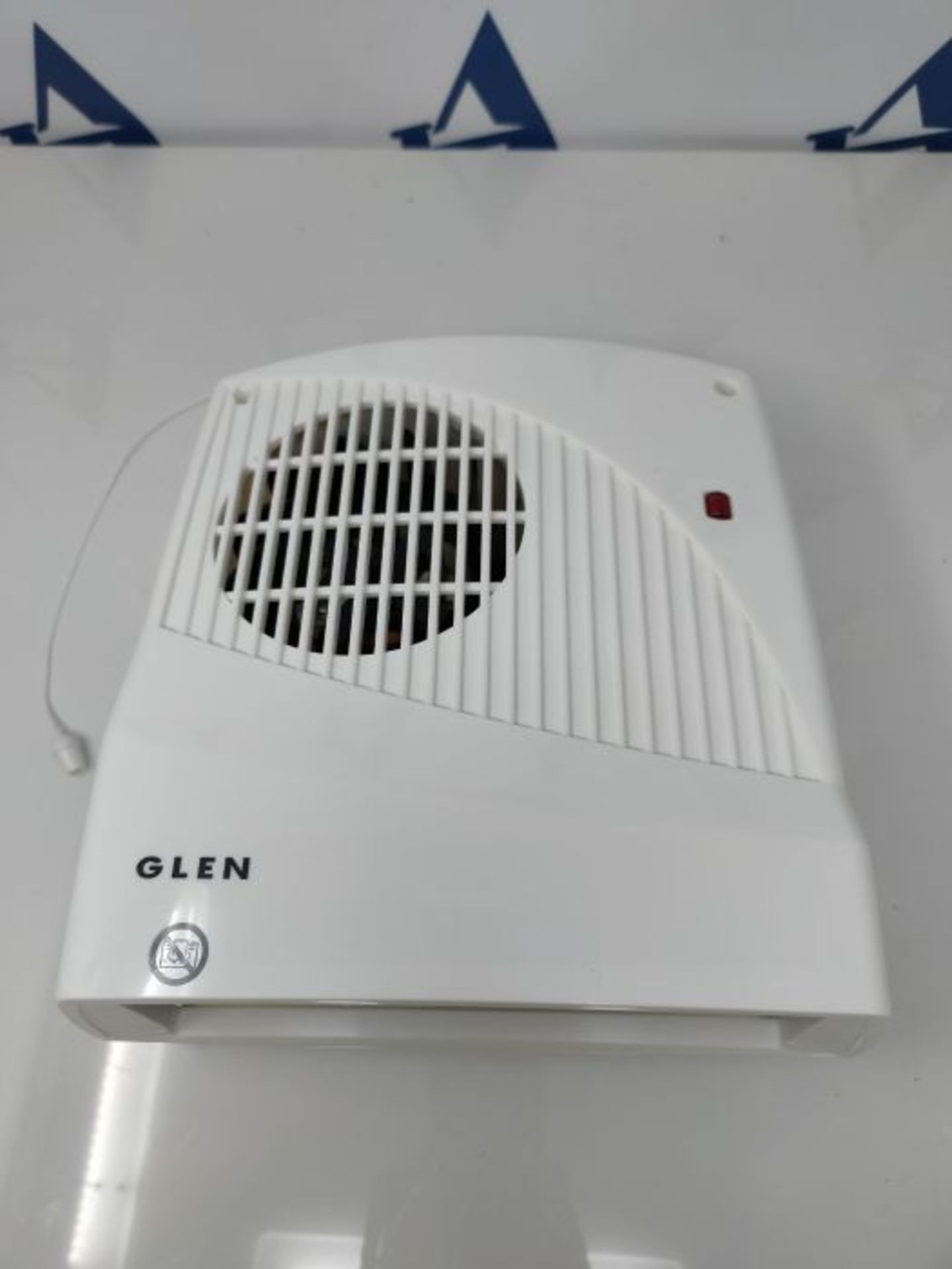 Glen GDF20E Downflow Bathroom Heater, White - Image 2 of 3