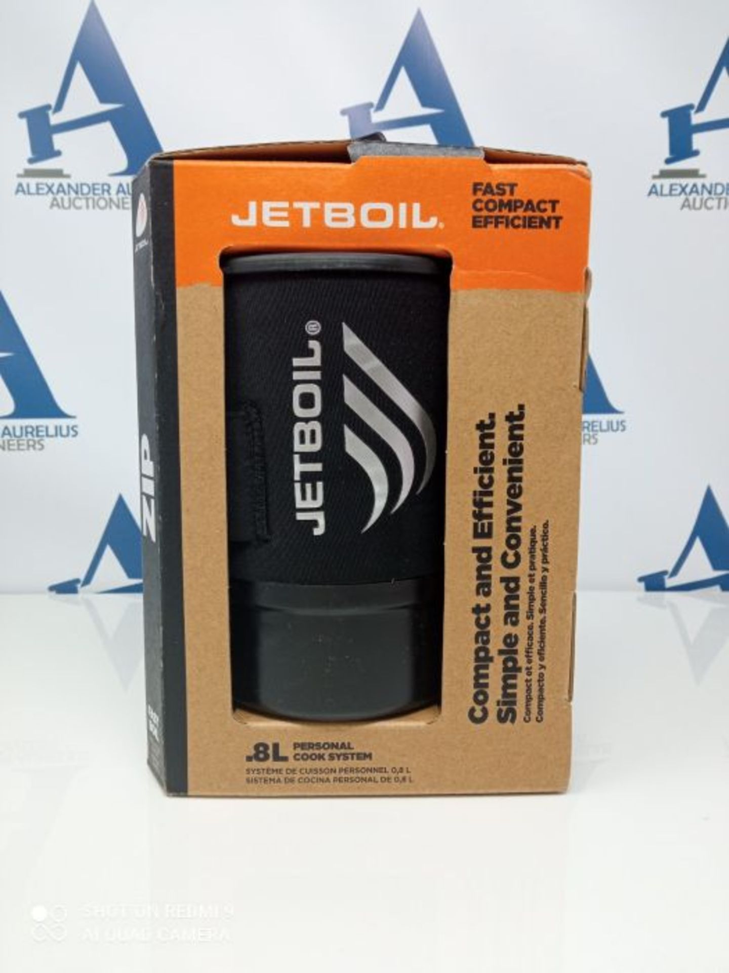 RRP £71.00 Jetboil Zip gas cooker, carbon, one size, EU - Image 2 of 3