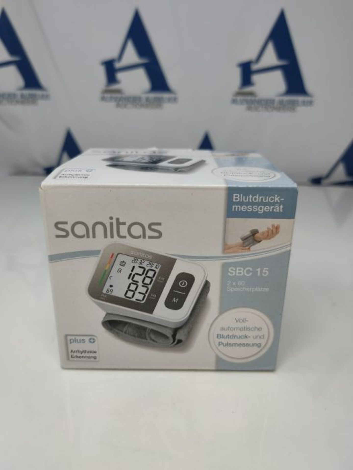 Sanitas SBC 15 Wrist blood pressure monitor, fully automatic blood pressure and pulse - Image 2 of 3