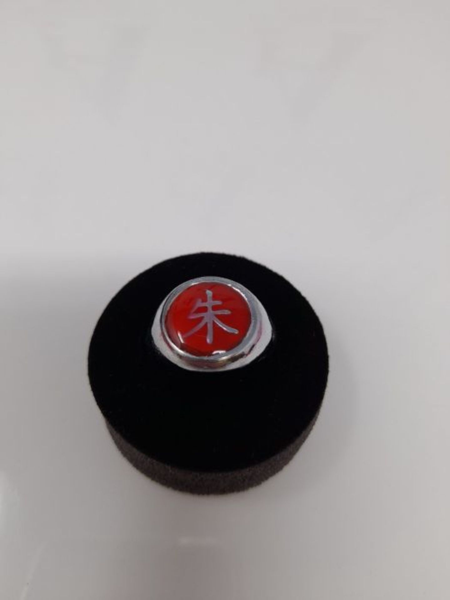 Naruto Akatsuki Uchiha Itachi Shu Cosplay Anime Ring - Image 2 of 3