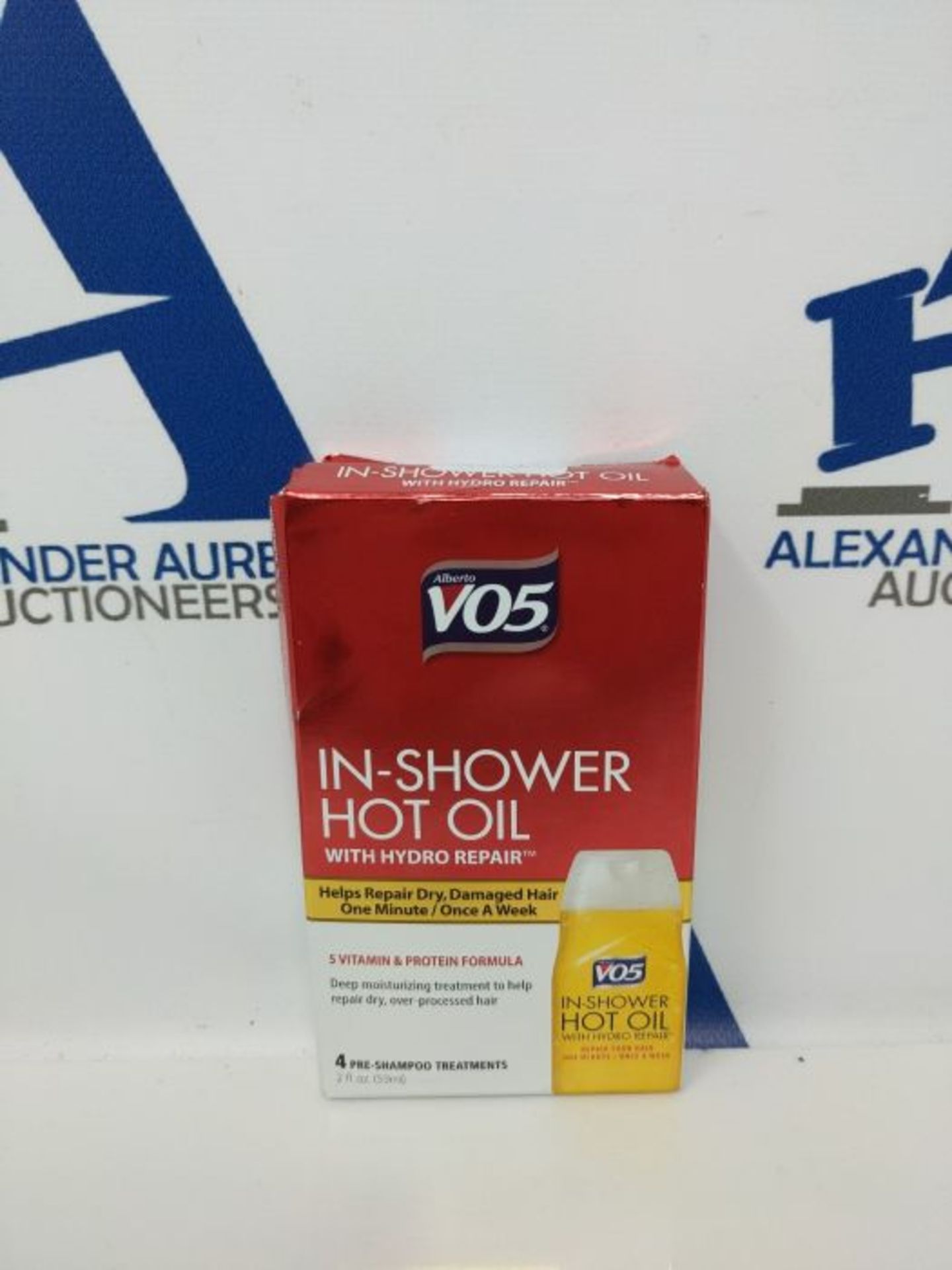Alberto VO5 Hot Oil Shower Works One Minute Hot Oil Treatment