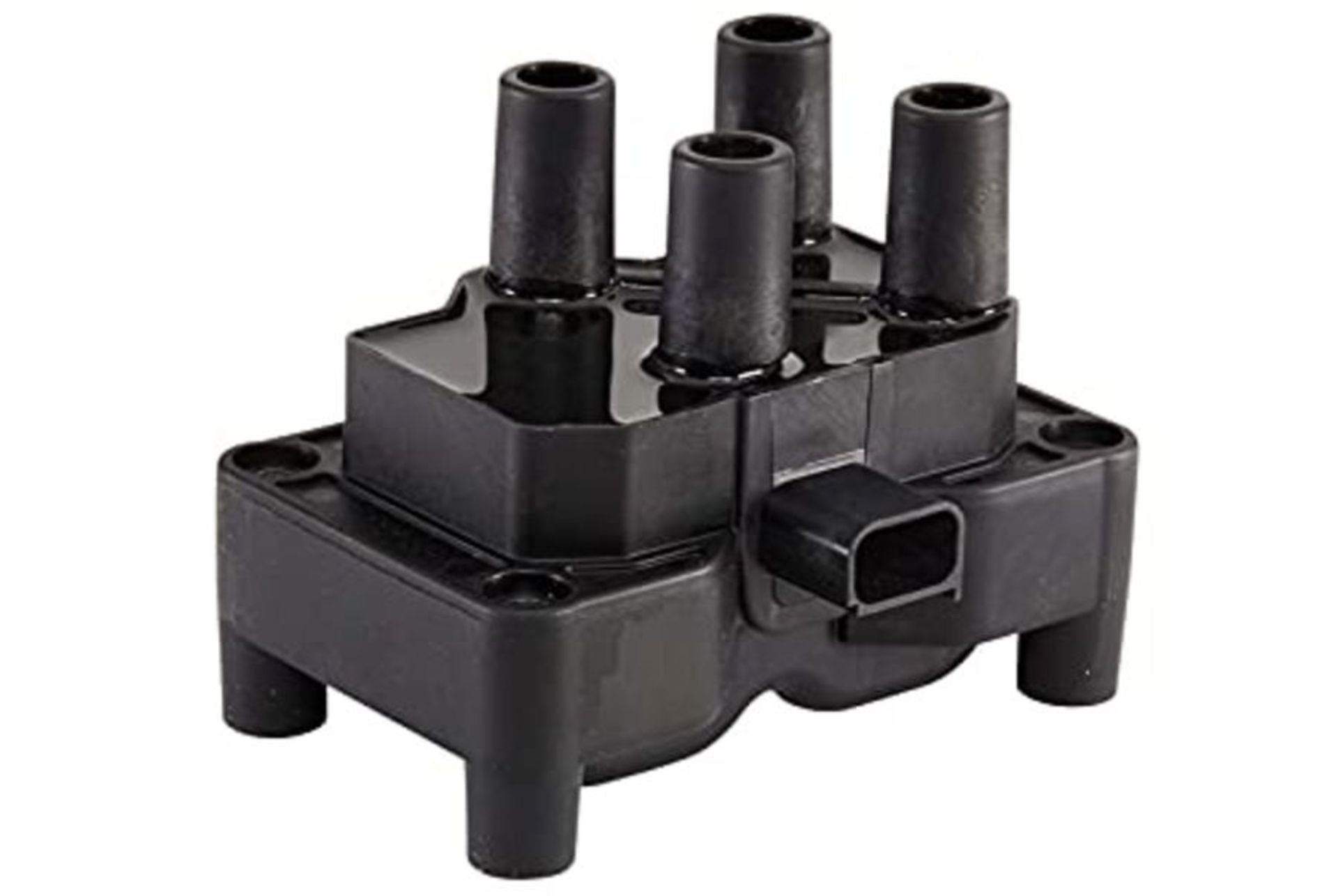 HELLA 5DA 193 175-791 Ignition Coil - 3-pin connector - Block Ignition Coil - Bolted
