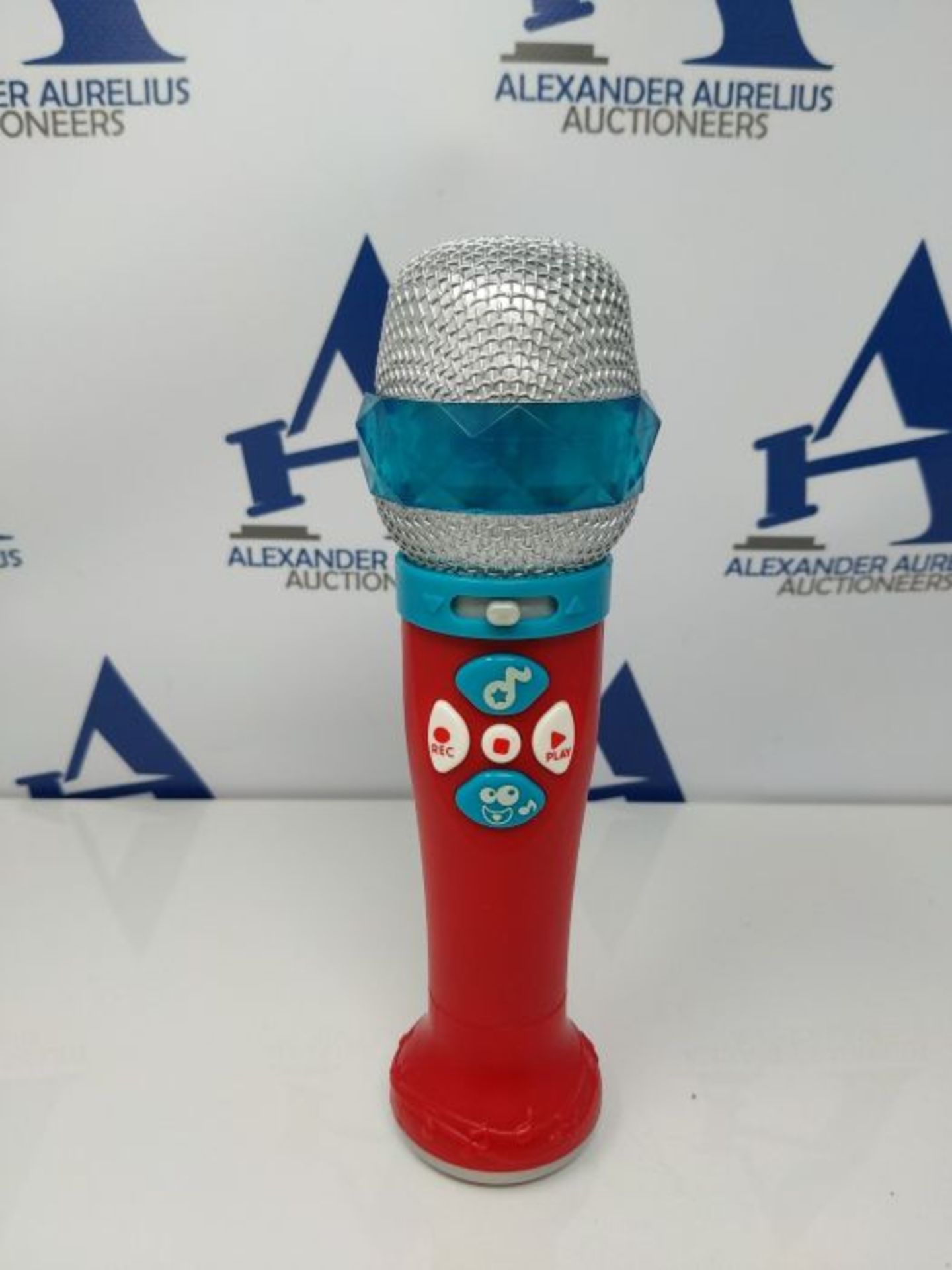 Battat - Musical Light Show Microphone - Light-Up Sing-Along Mic with 5 Songs and Reco - Image 3 of 3