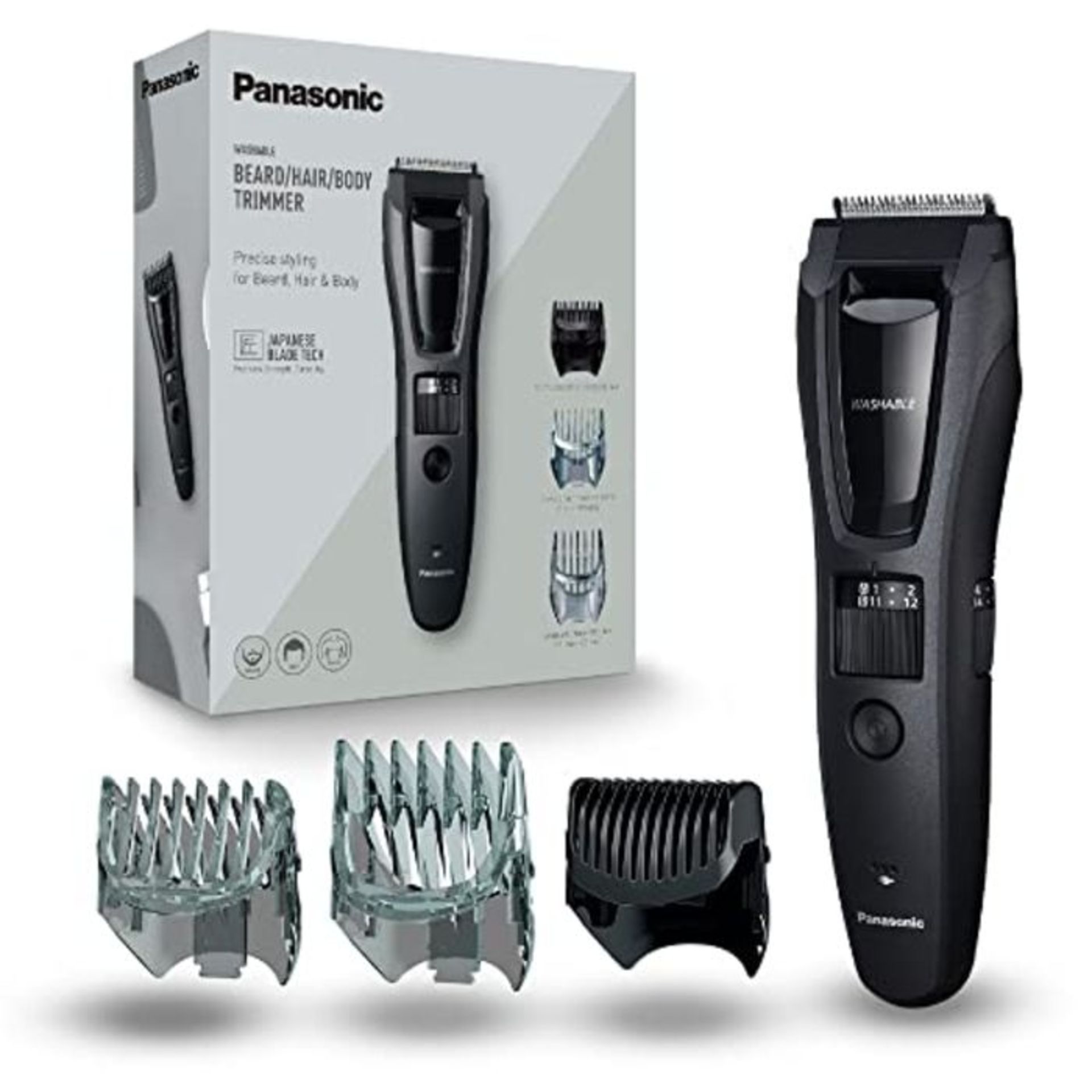 Panasonic ER-GB62-H503 hair trimmer black