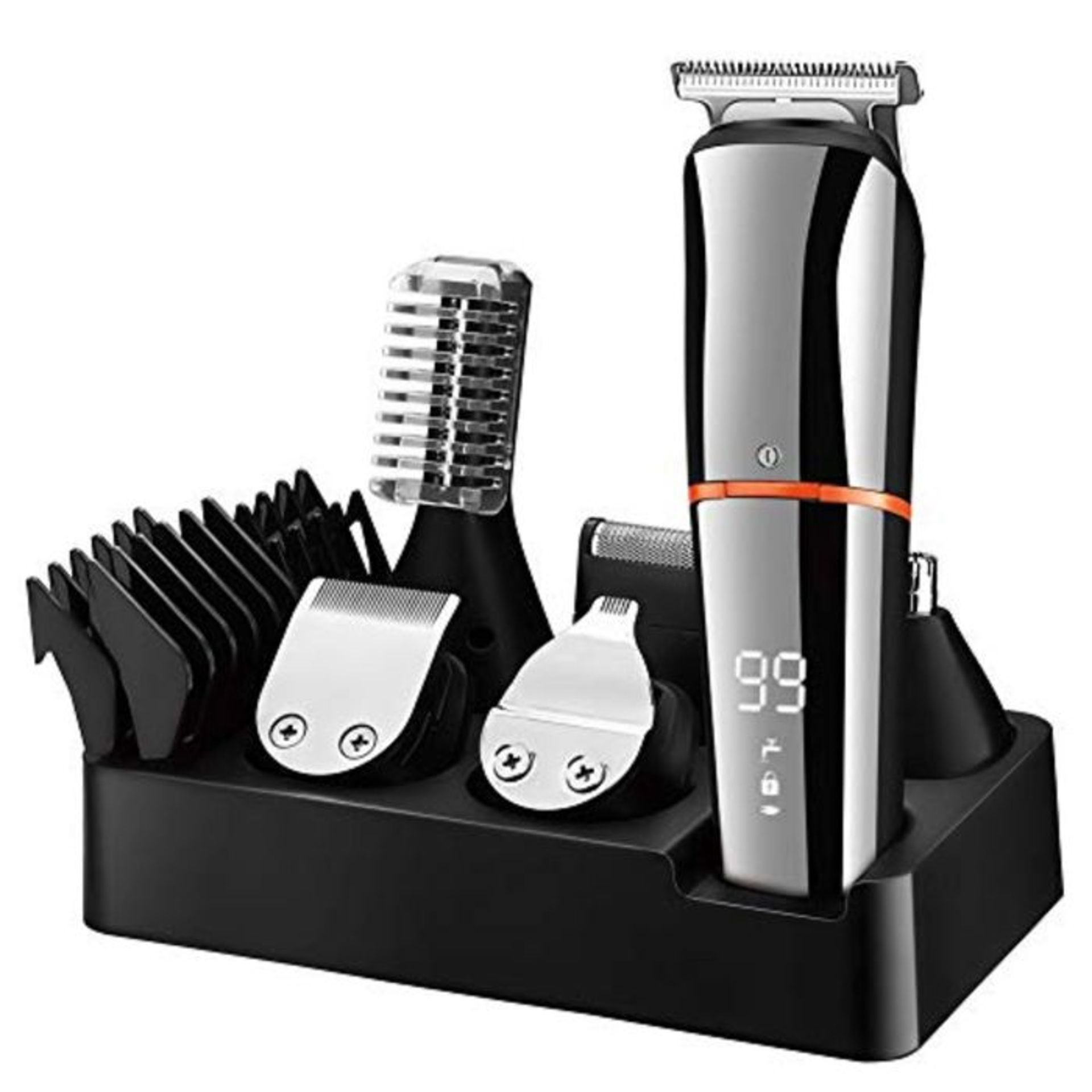 SURKER Beard Trimmer Beard Trimmer for Men Hair Trimmer Body Hair Nose Hair Groomer Wi