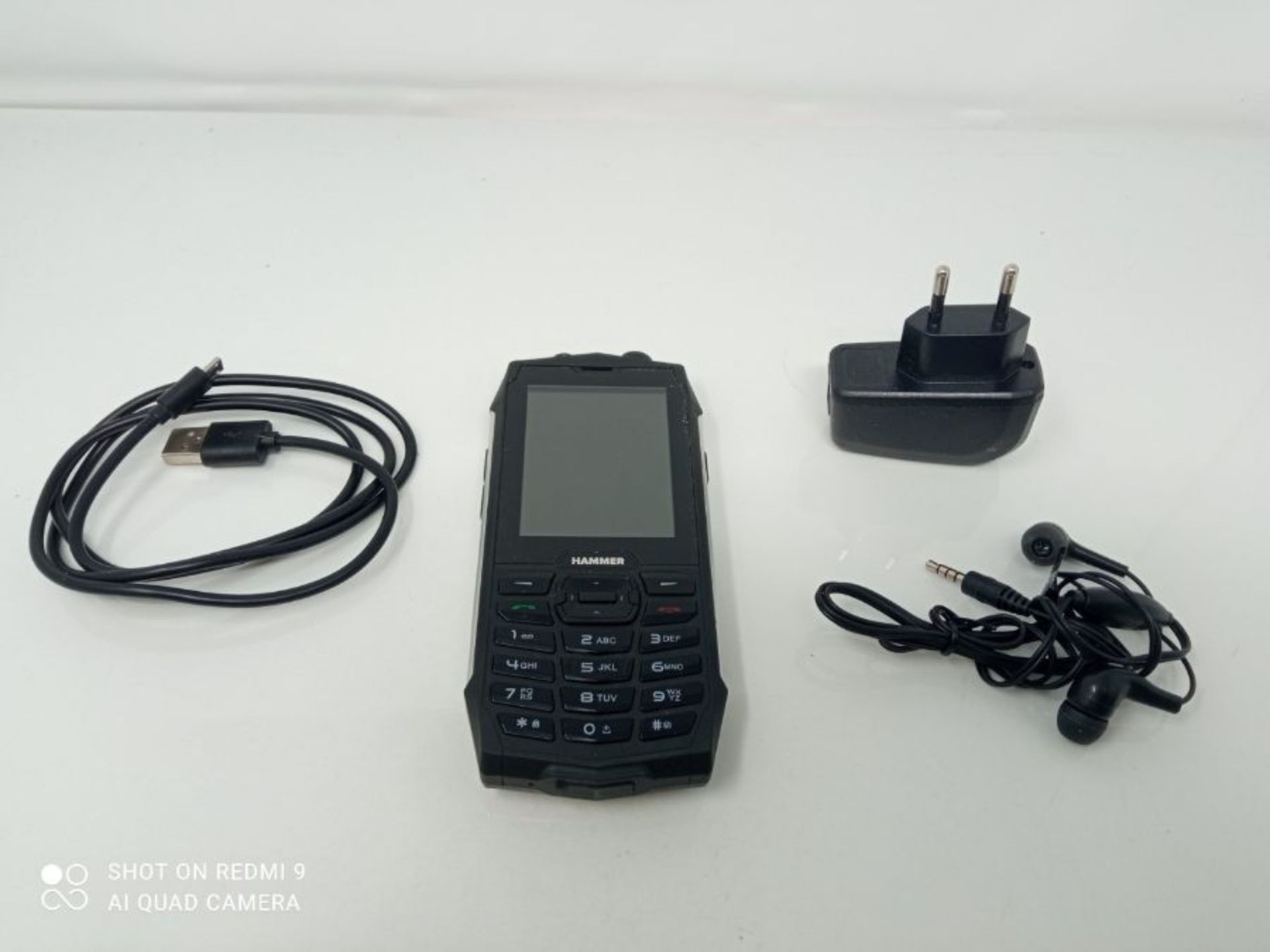 RRP £59.00 Hammer H 4 TÃ©lephone Portable Incassable DebloquÃ© IP68 RÃ©sistant Etanche Anti - Image 3 of 3