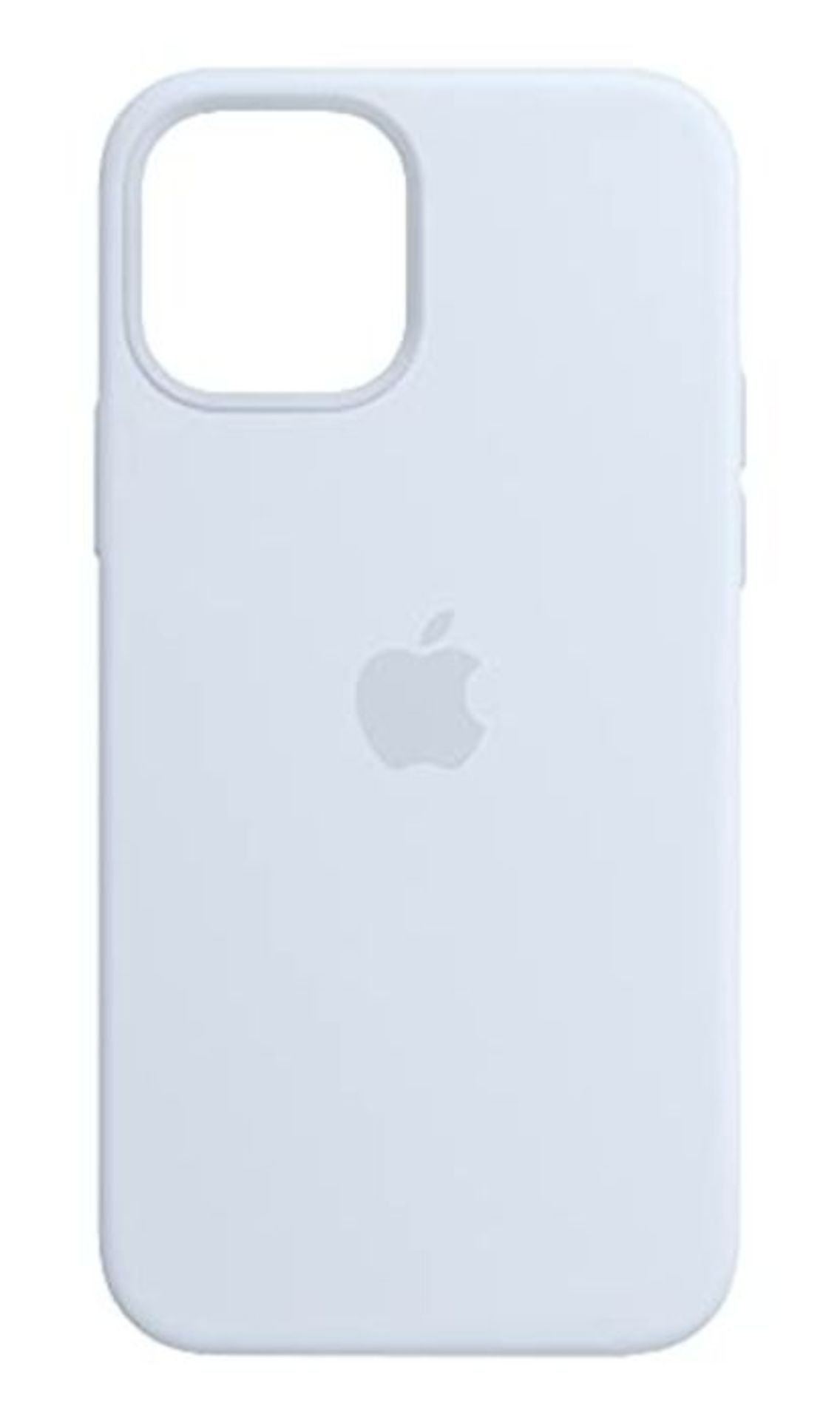 Apple SilikonÂ Case mit MagSafe (fÃ¼r iPhone 12 | 12 Pro) - Wolkenblau