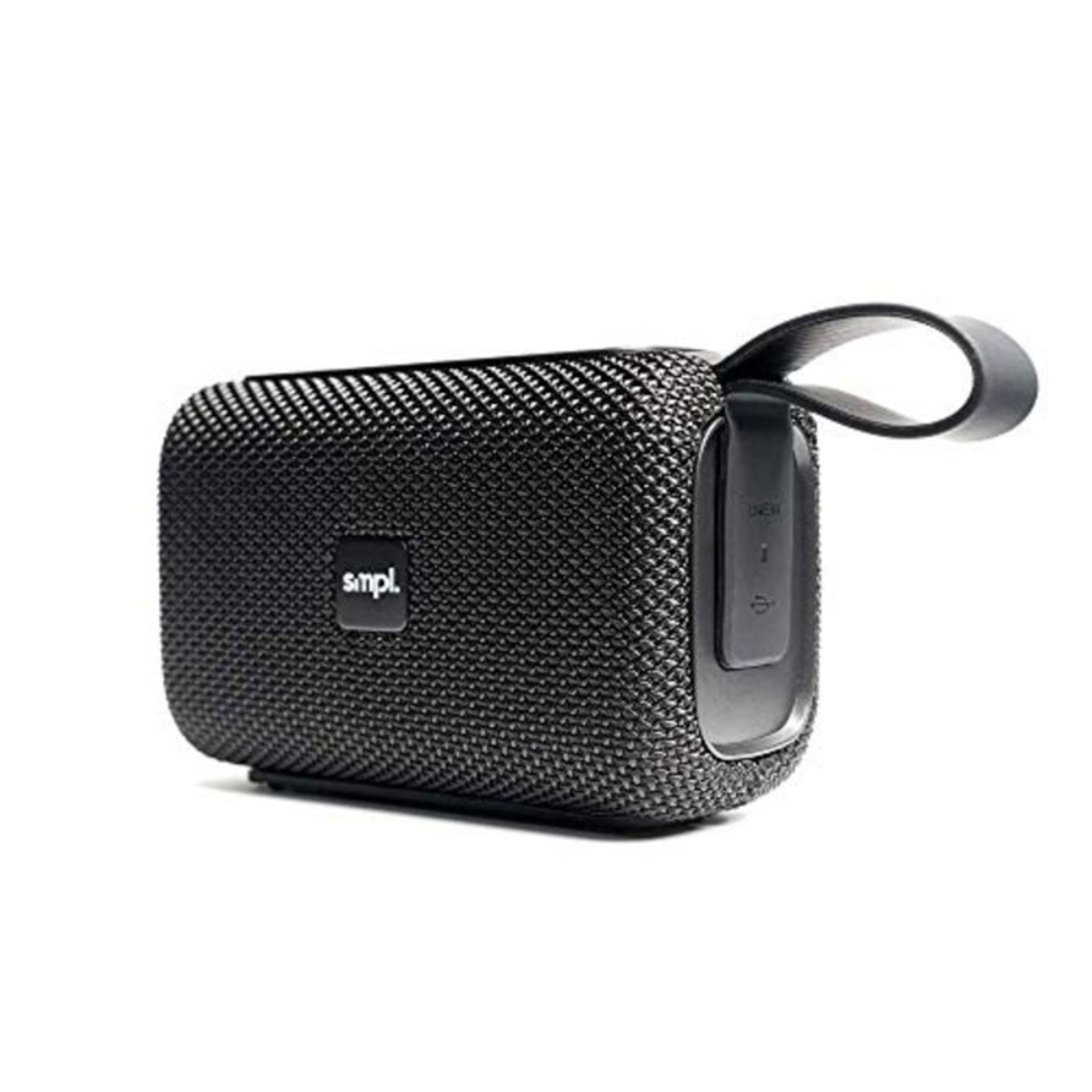 Smpl Wireless-Lautsprecher - Kabellose Bluetooth Speaker, 8W, wasserdicht nach Schutzk