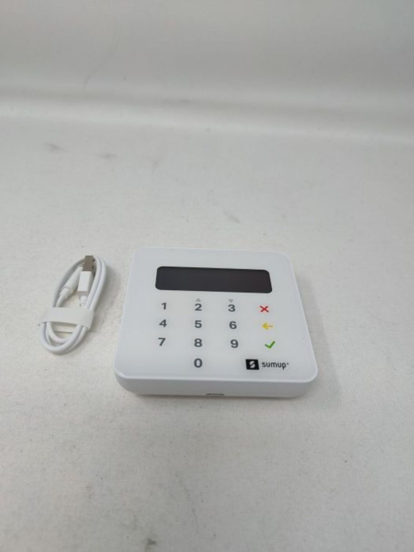 SumUp Air mobiles Kartenterminal zum bargeldlosen Bezahlen mit EC Karte, Kreditkarte A - Image 3 of 3