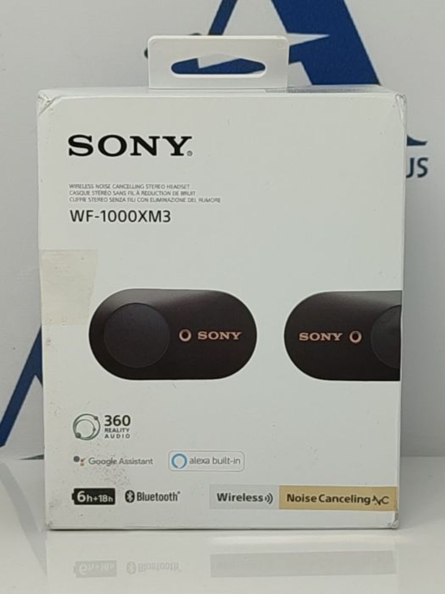 RRP £158.00 Sony WF-1000XM3 Truly Wireless Noise Cancelling Headphones with Mic, up to 32H battery - Image 2 of 3