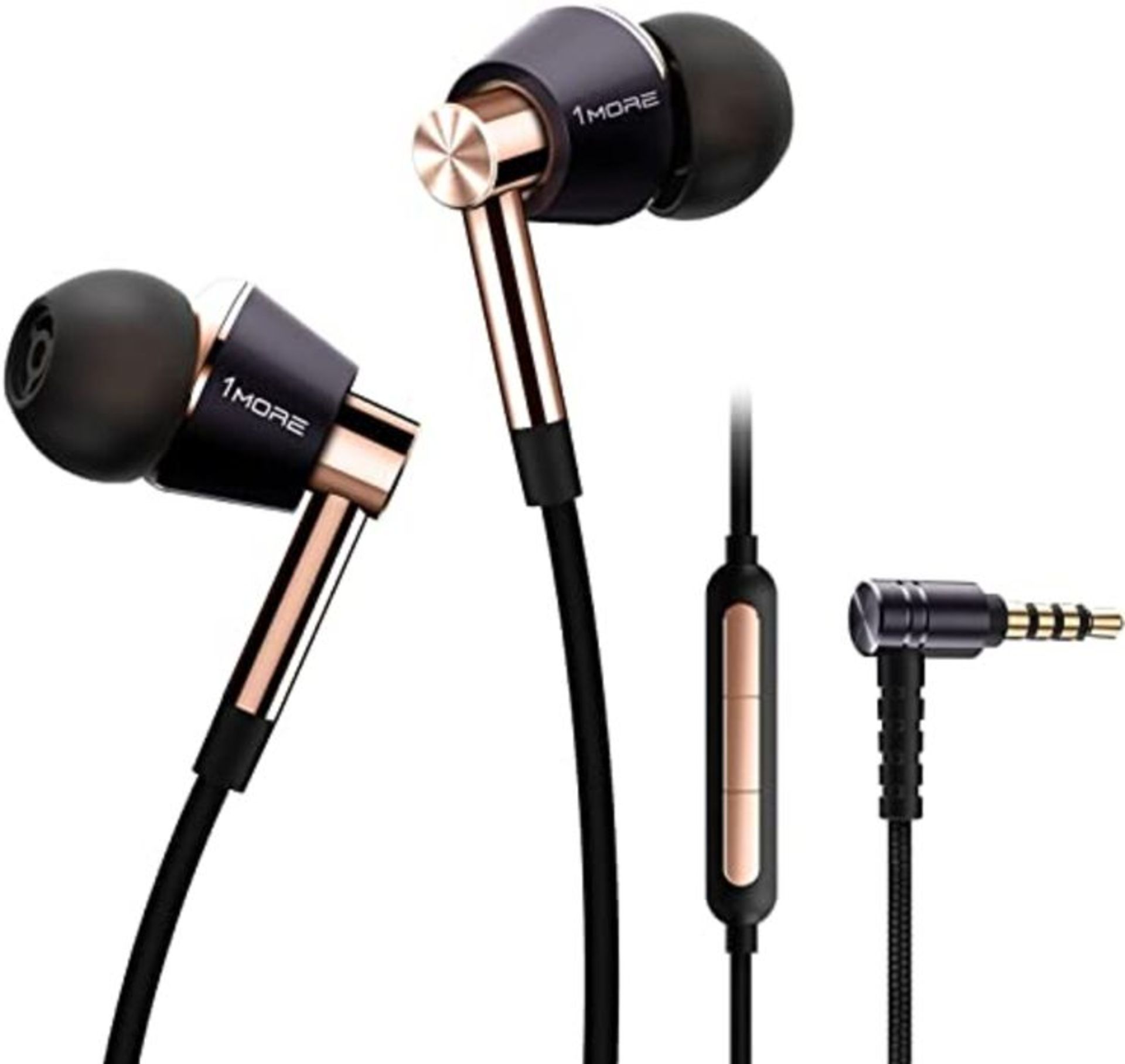 RRP £76.00 1MORE Triple Driver Ecouteur intra-auriculaire très haute résolution triple driver C